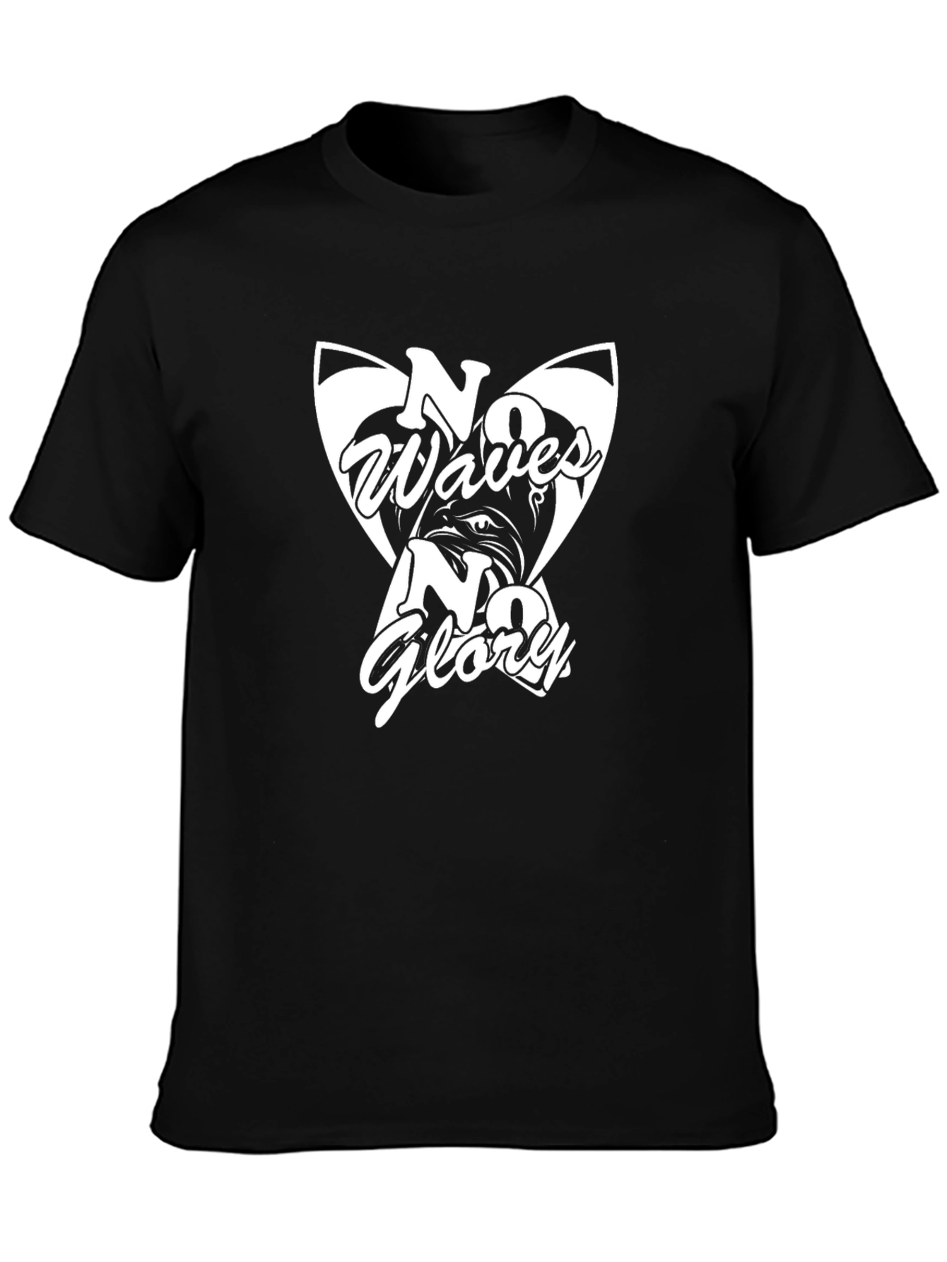No Waves No Glory Graphic Tee