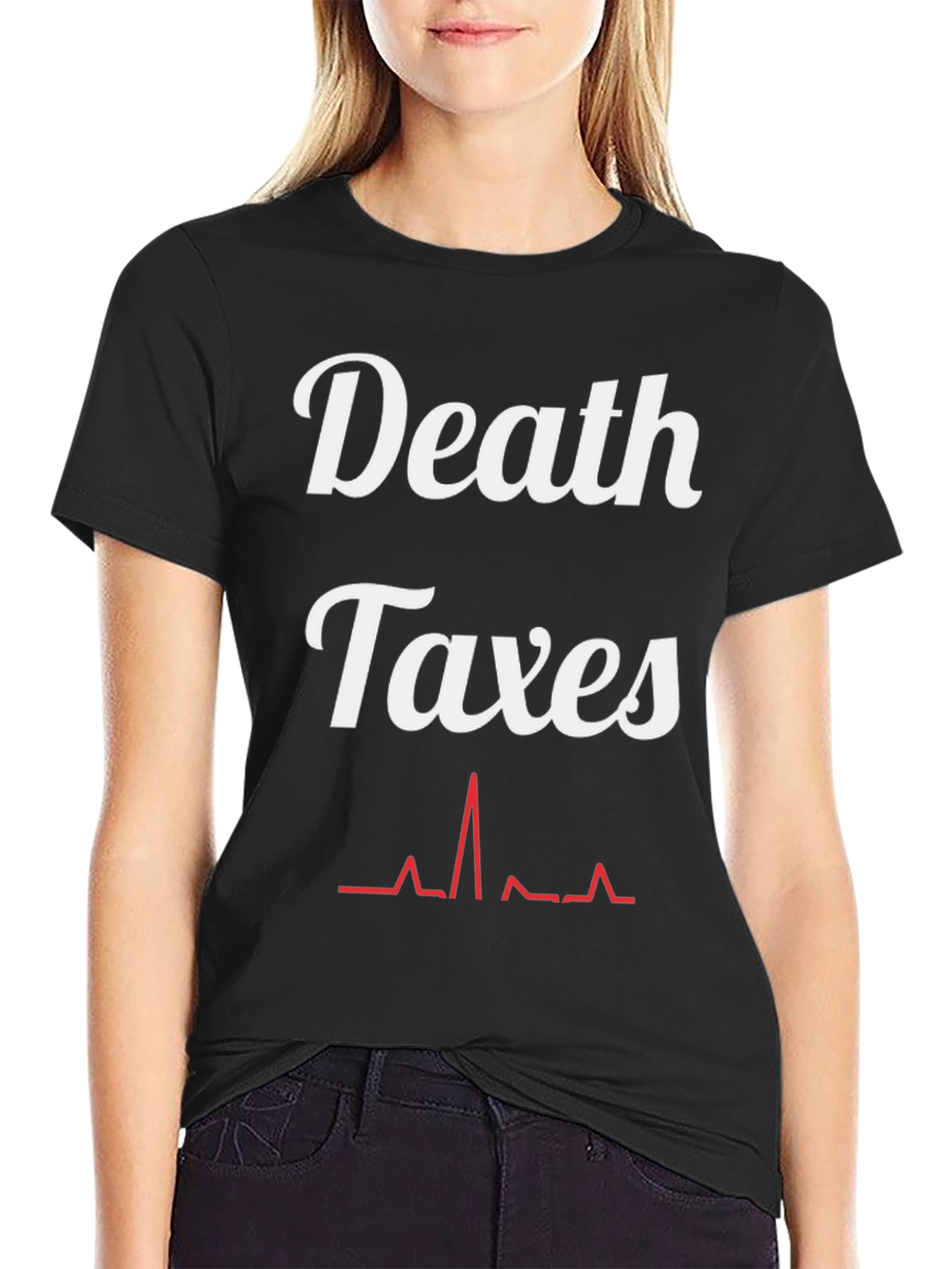 Death Taxes T-Shirt Funny Graphic Tee