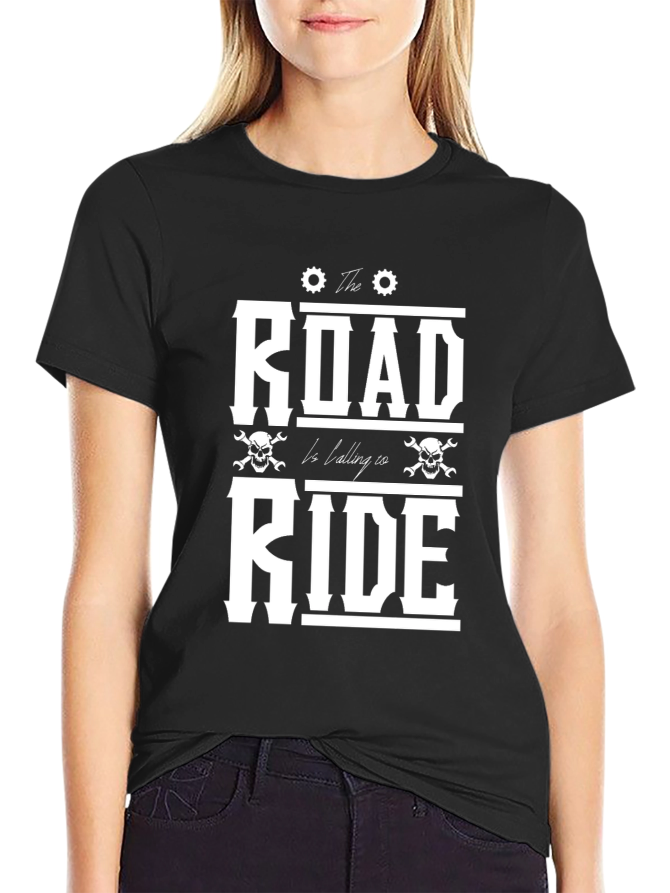 The Road is Calling Ride - Graphic T-Shirt