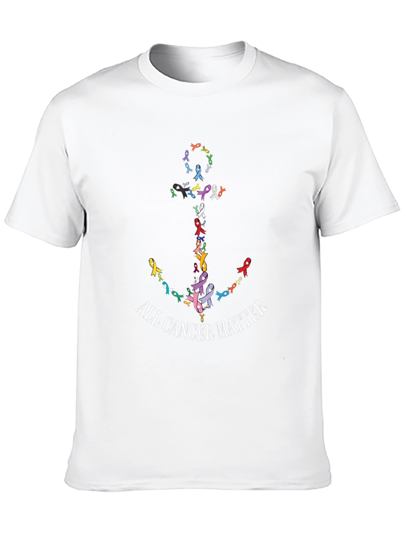 All Cancer Matter Anchor Graphic Tee