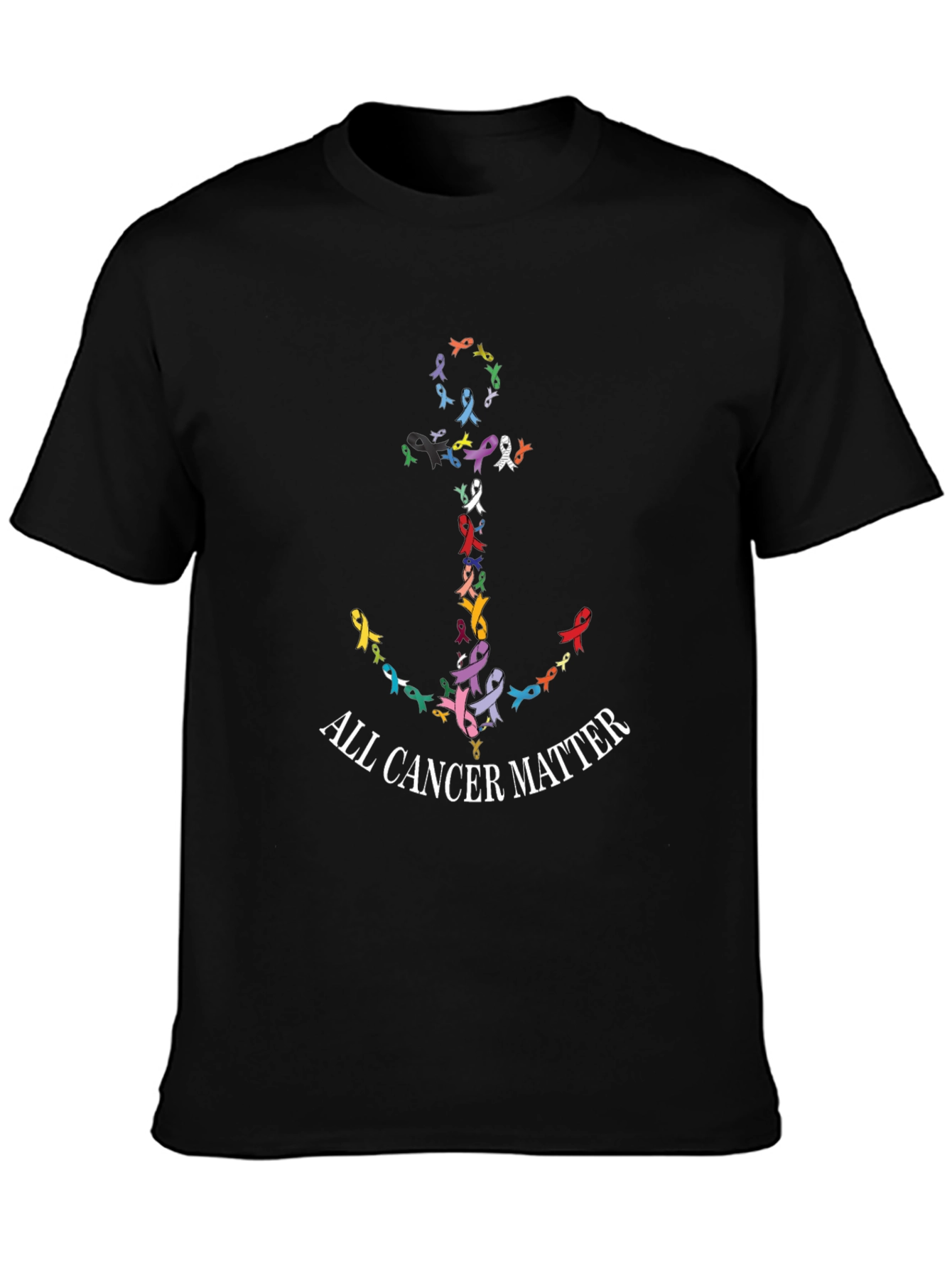 All Cancer Matter Anchor Graphic Tee