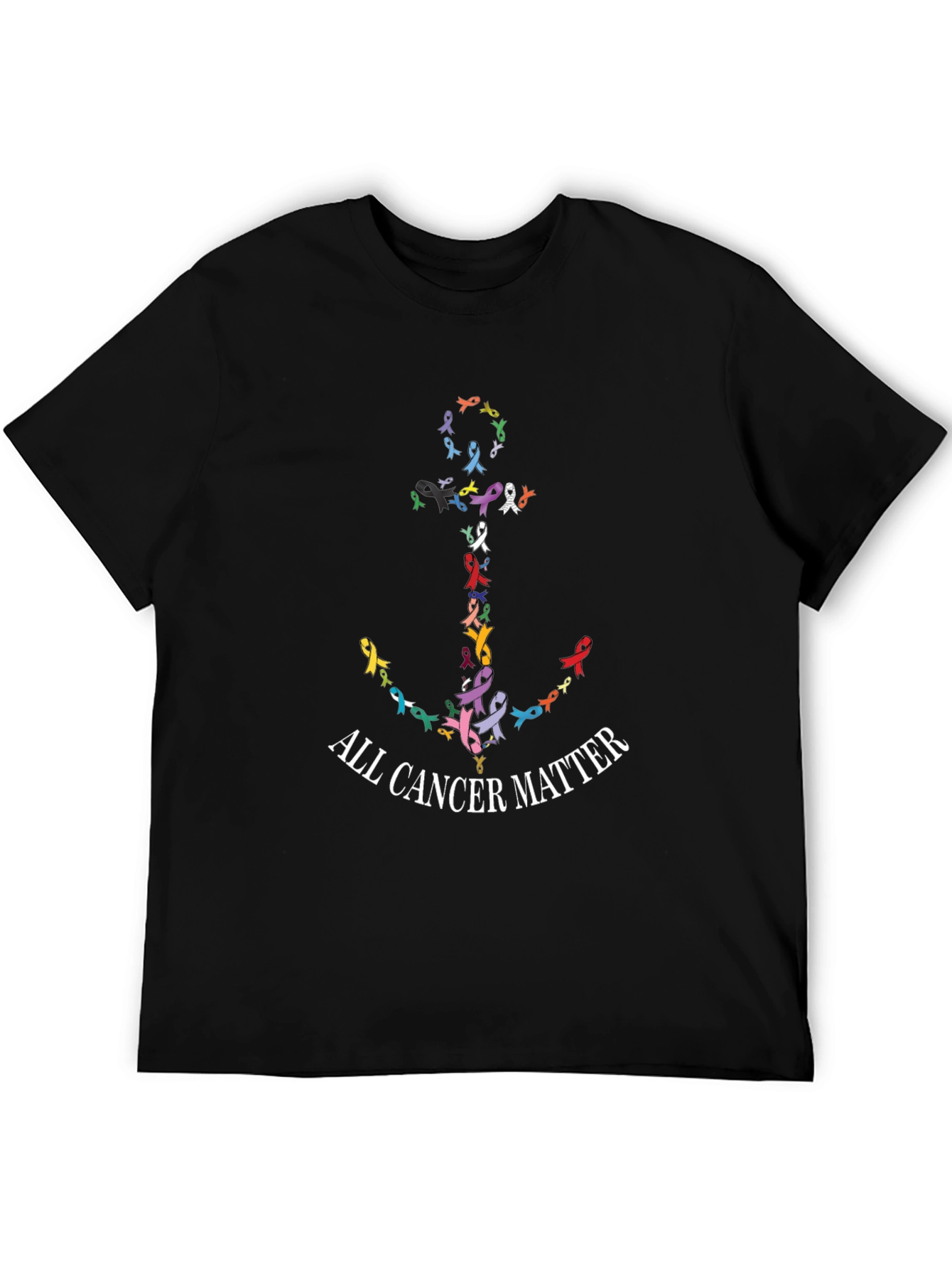 All Cancer Matter Anchor Graphic Tee