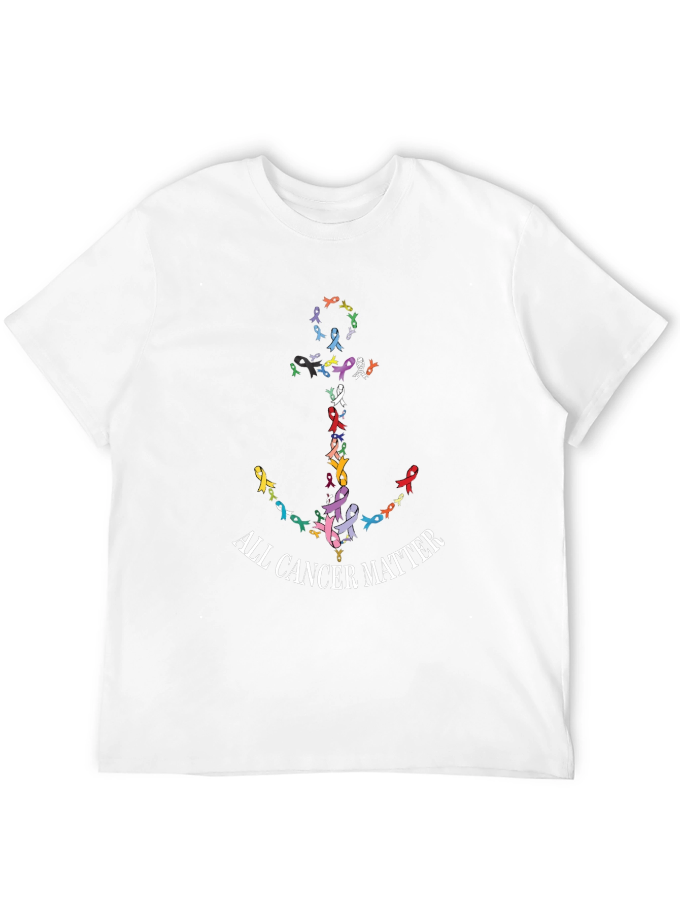 All Cancer Matter Anchor Graphic Tee