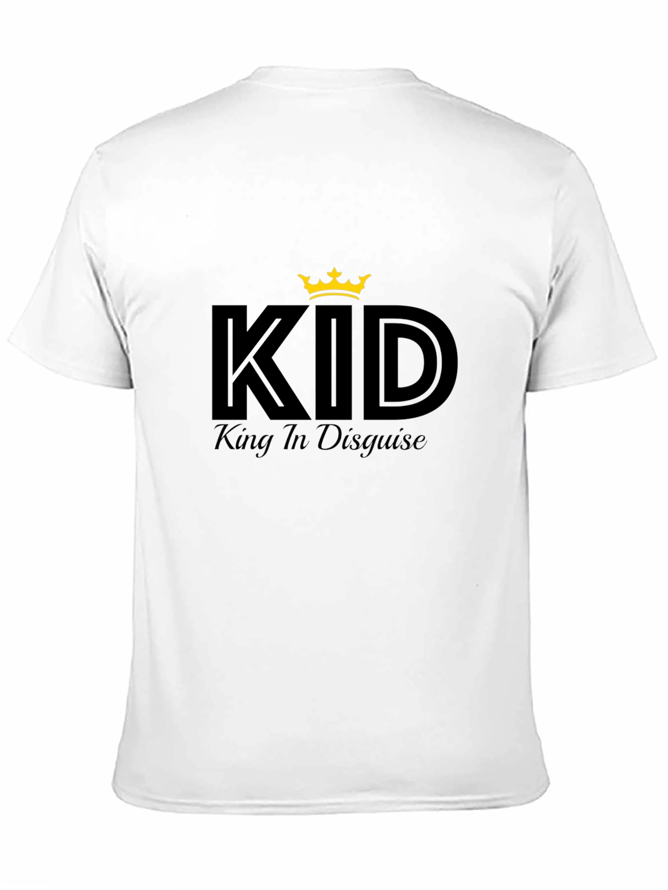 King in Disguise Black T-Shirt