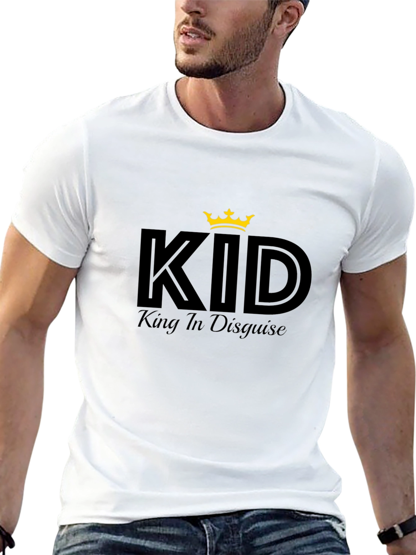 King in Disguise Black T-Shirt