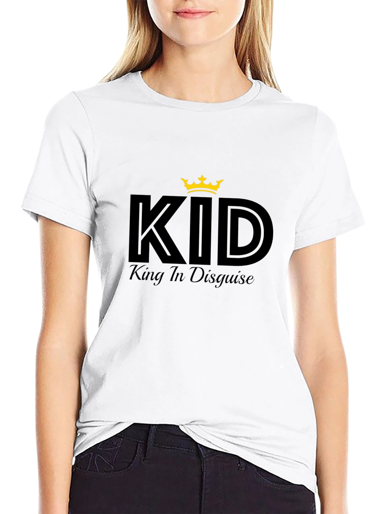 King in Disguise Black T-Shirt