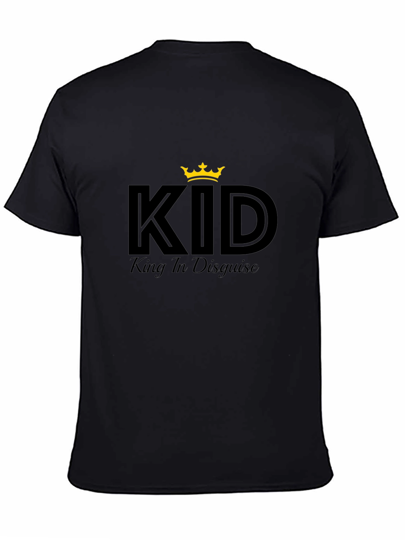 King in Disguise Black T-Shirt
