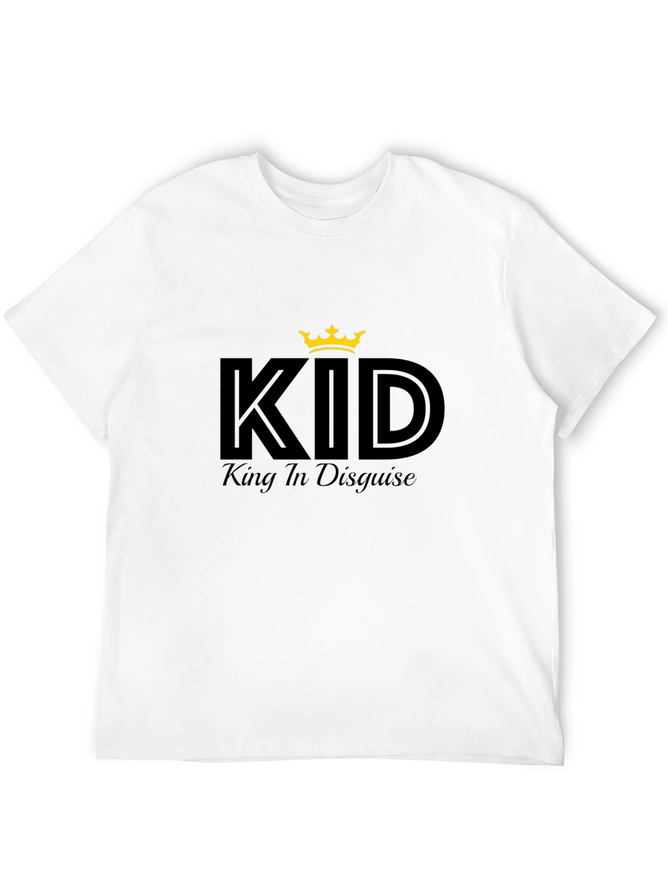King in Disguise Black T-Shirt