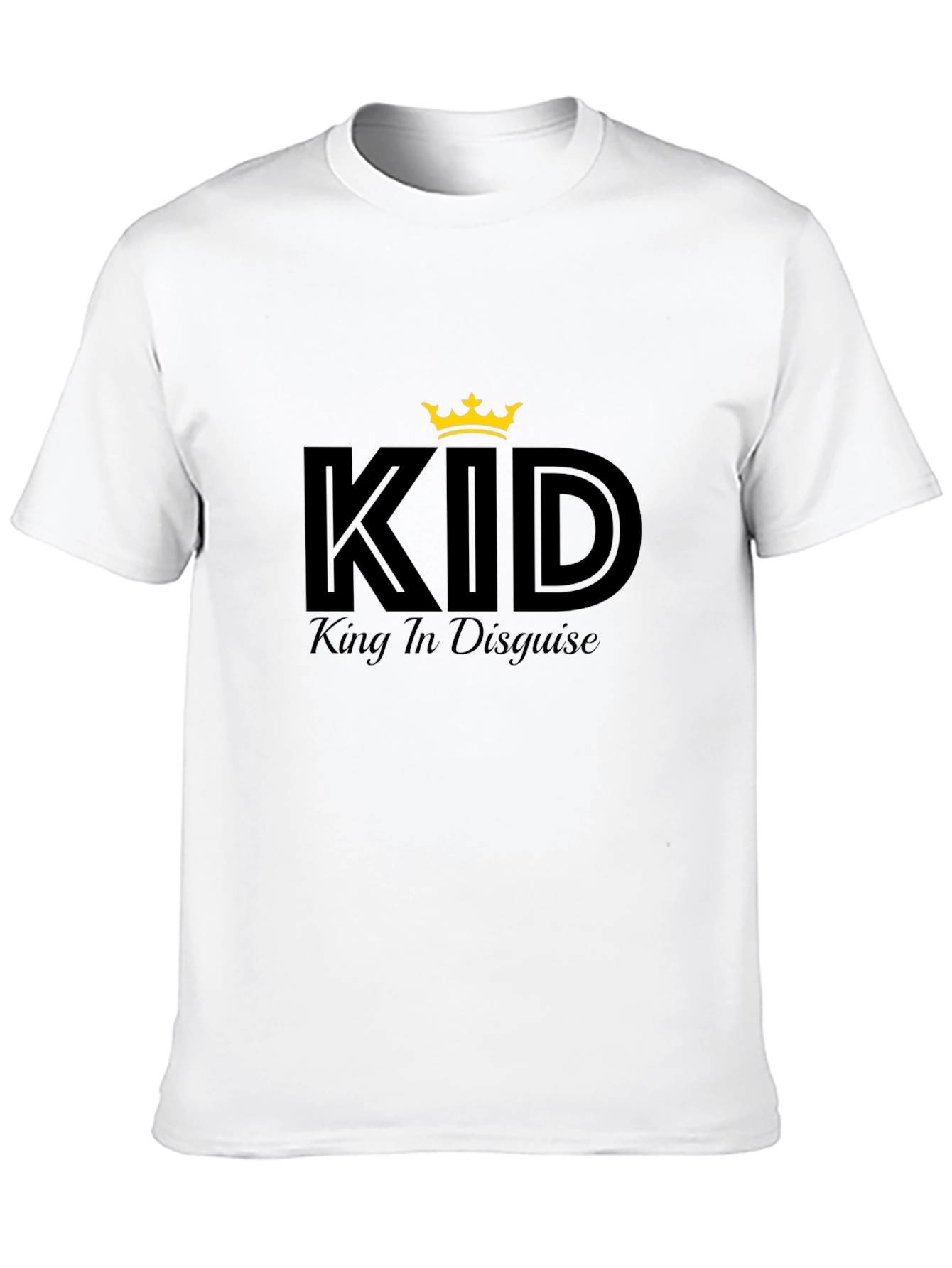 King in Disguise Black T-Shirt