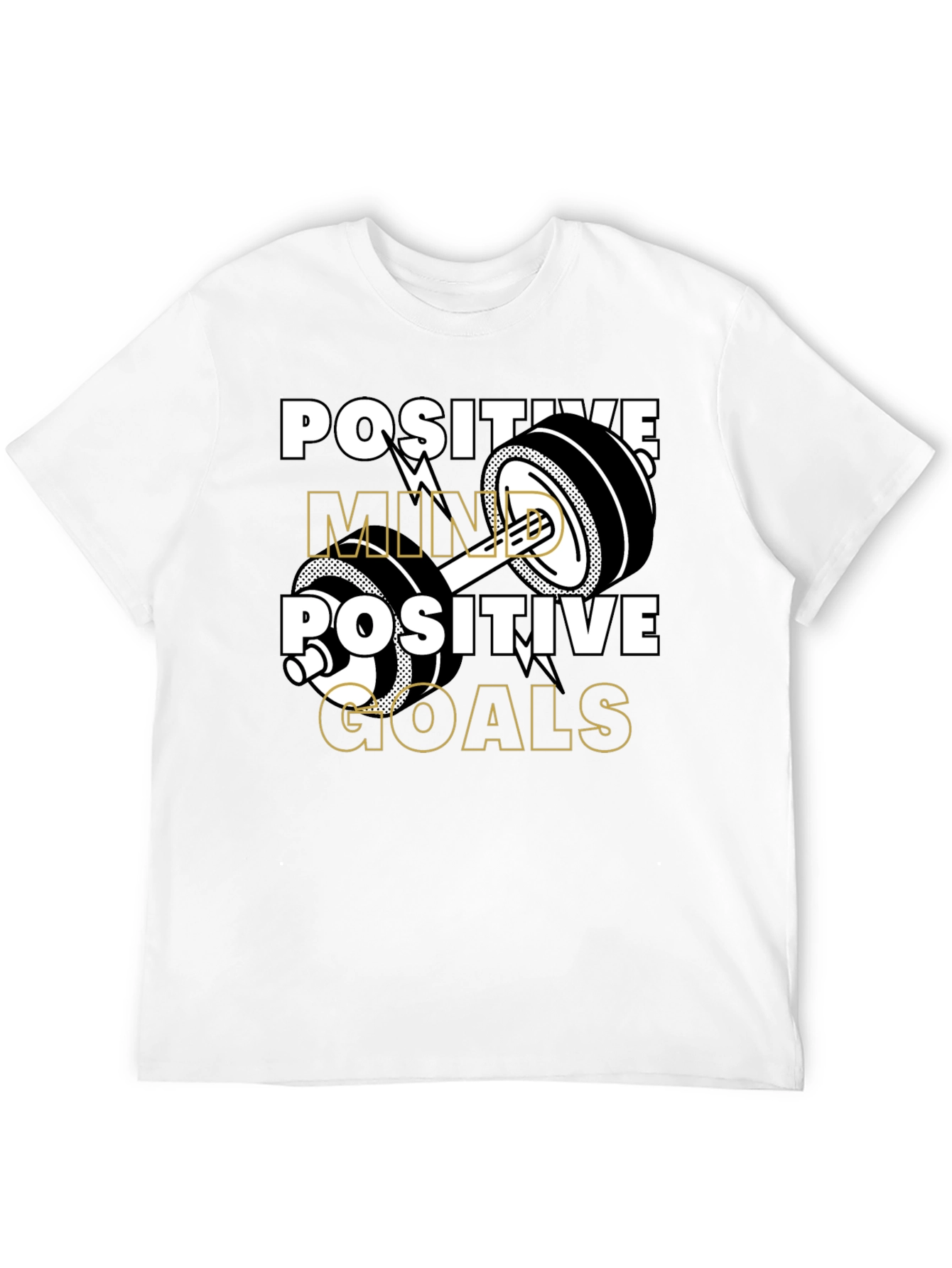 Positive Mind Positive Goals Gym T-Shirt