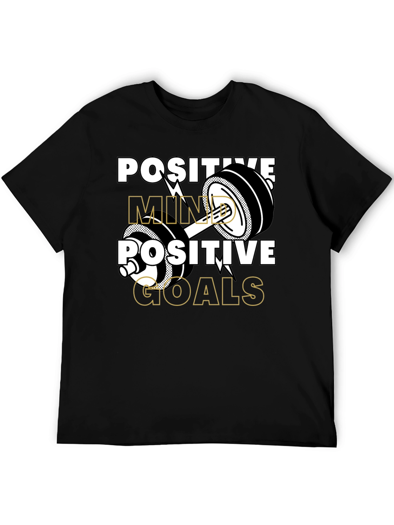 Positive Mind Positive Goals Gym T-Shirt