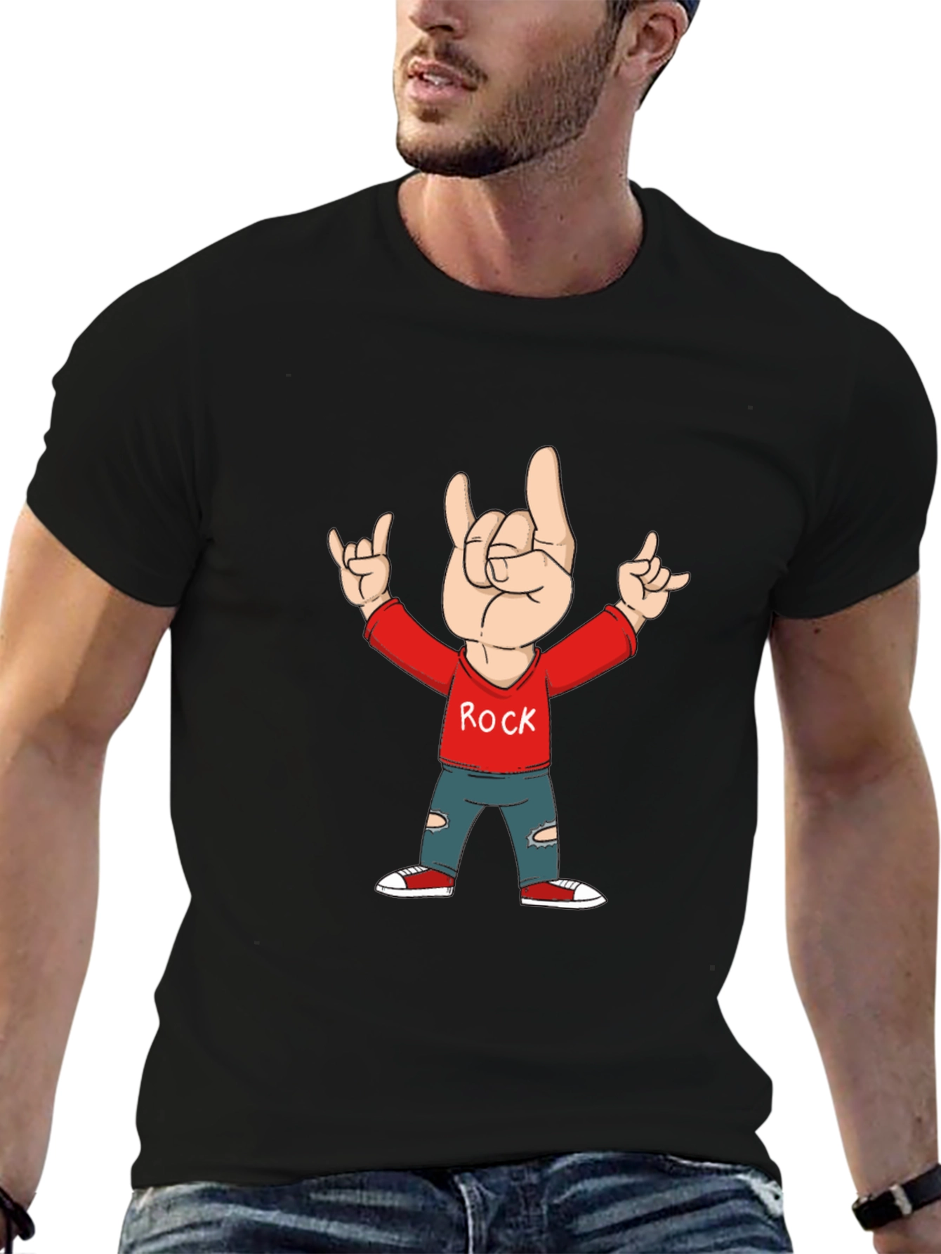 Rock On Graphic T-Shirt