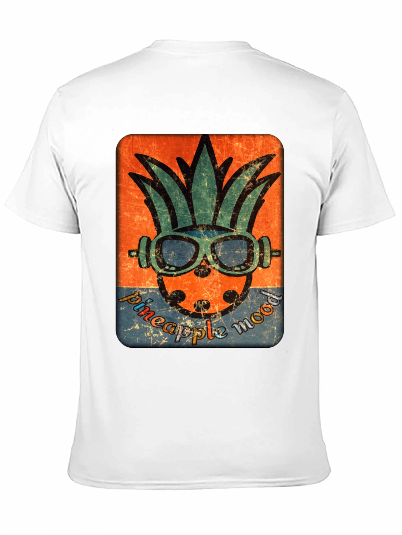 Pineapple Mood Graphic Tee - Tropical Vibe