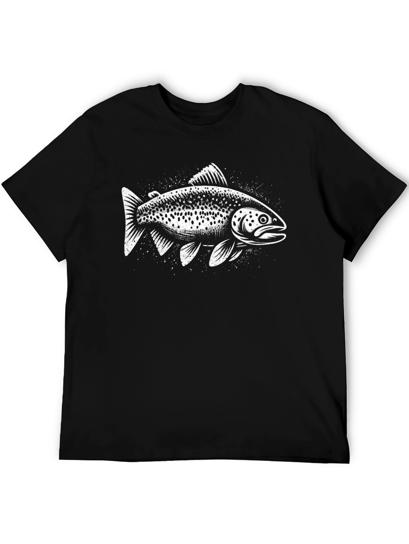 Black Fish Graphic Tee - Mens Short Sleeve