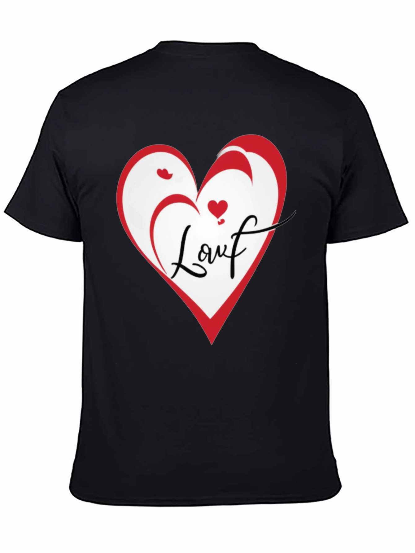 Love Heart Graphic T-Shirt - Stylish Casual Tee