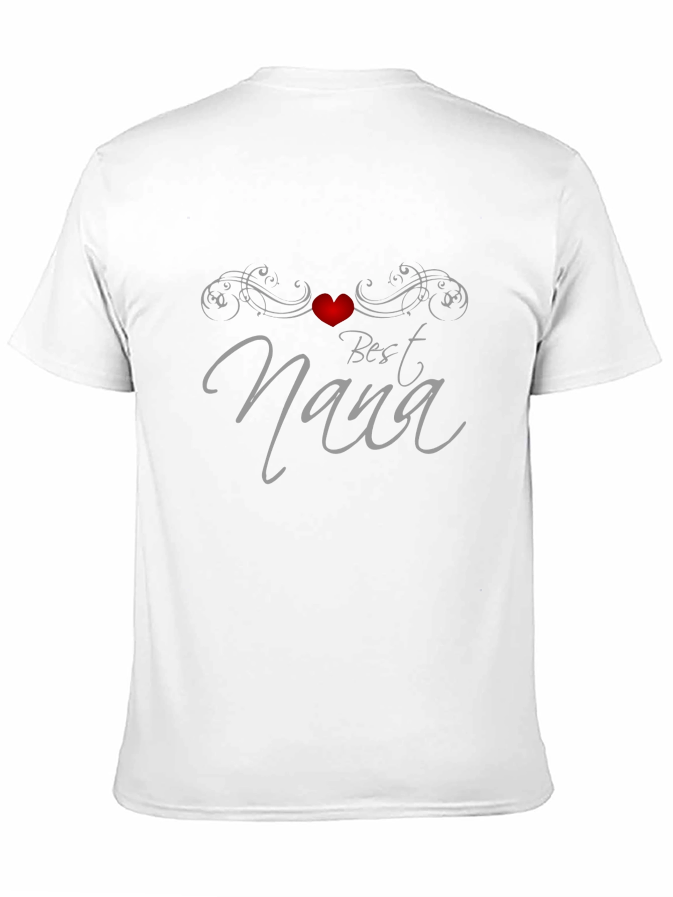 Best Nana T-Shirt - Heart Design