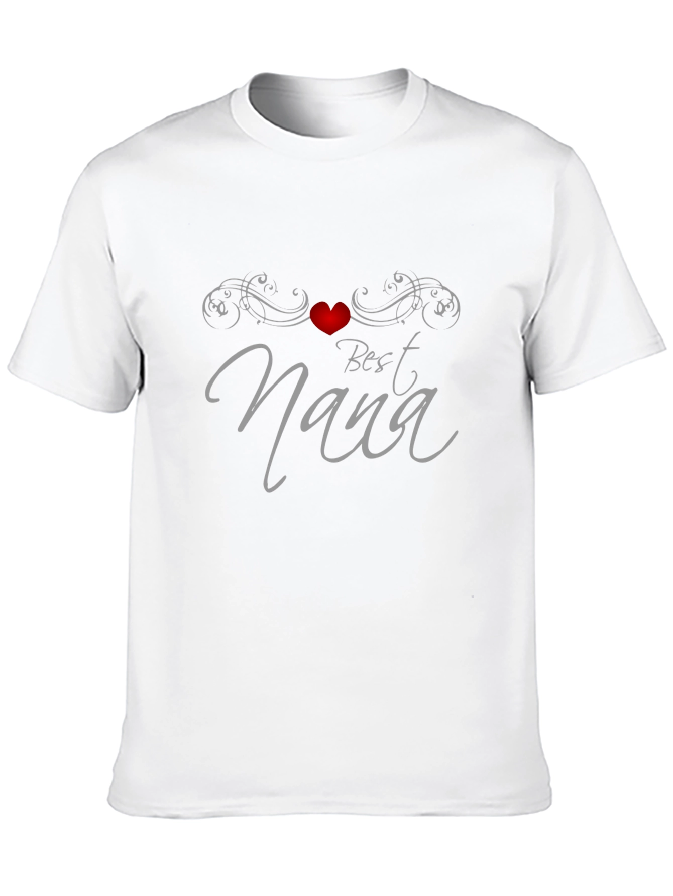Best Nana T-Shirt - Heart Design