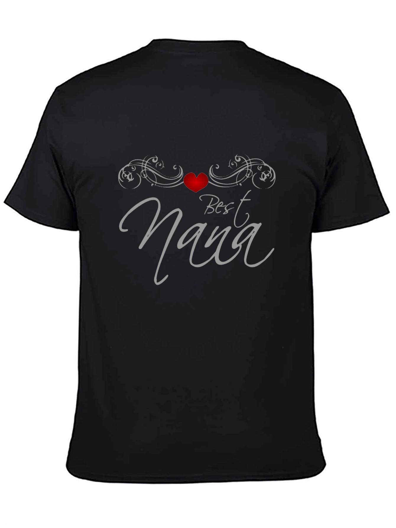 Best Nana T-Shirt - Heart Design