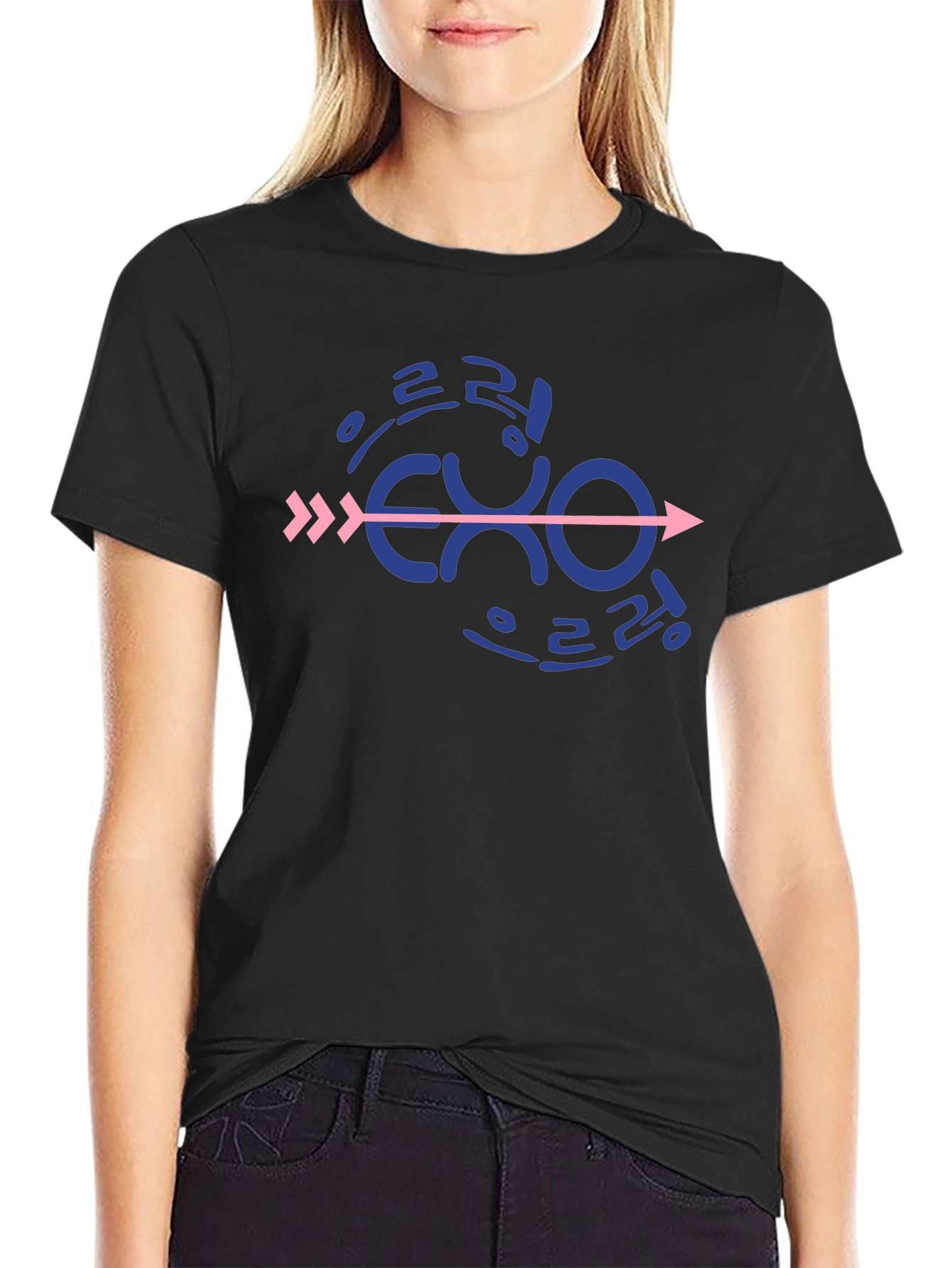 EXO Arrow Graphic Tee - Kpop Inspired