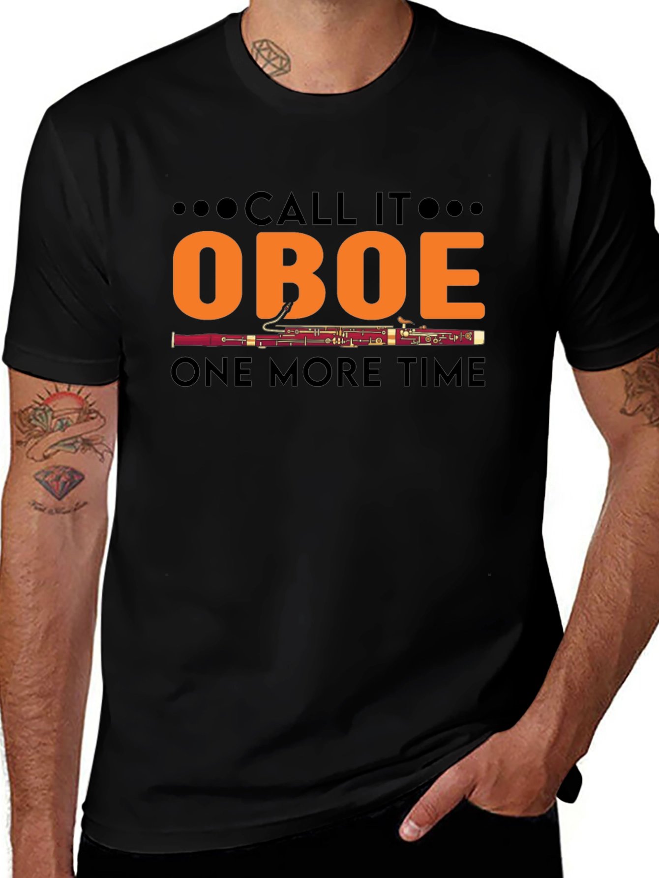 Call It Oboe T-Shirt - Musical Instrument Tee