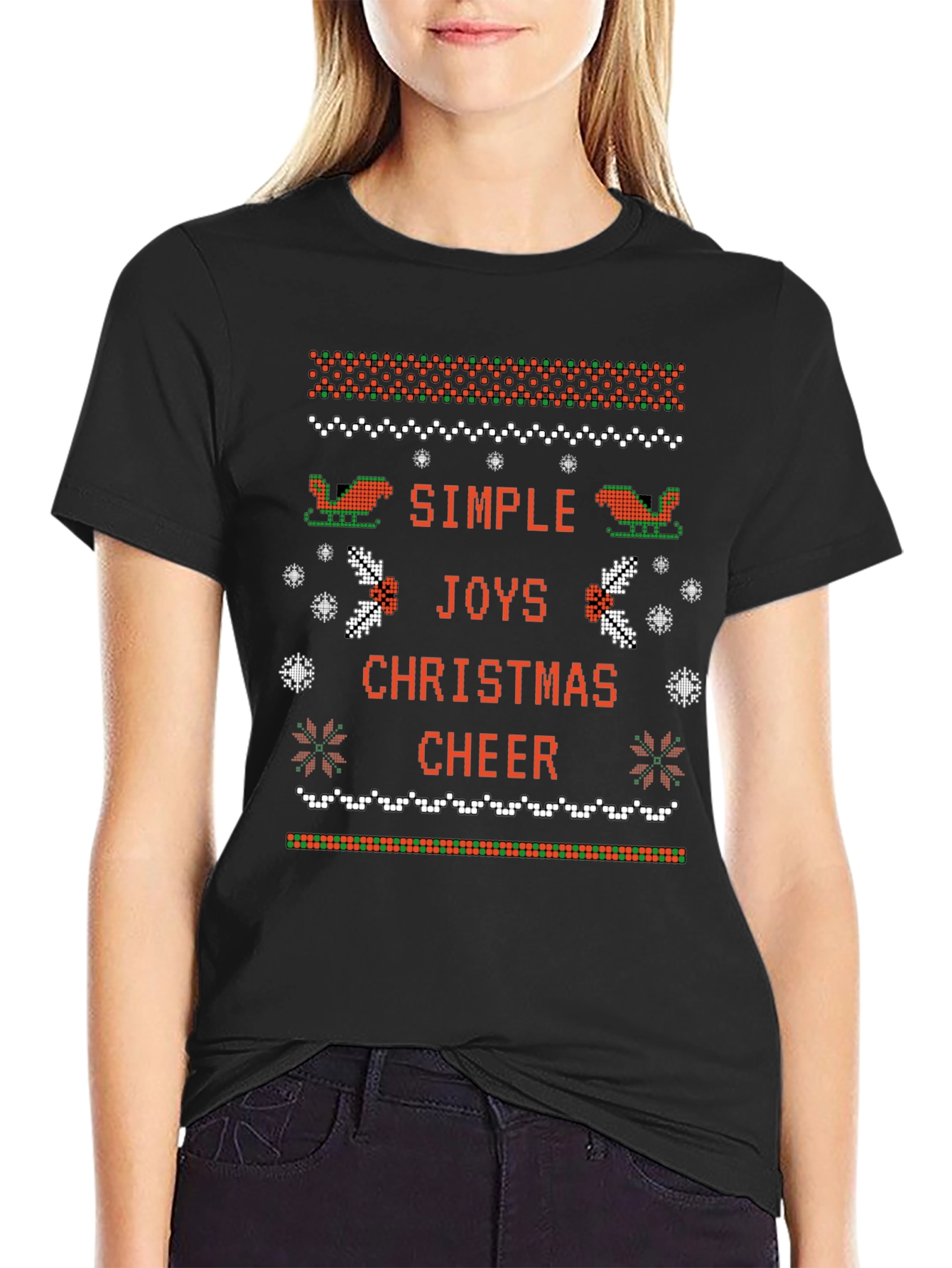 Simple Joys Christmas Cheer T-Shirt