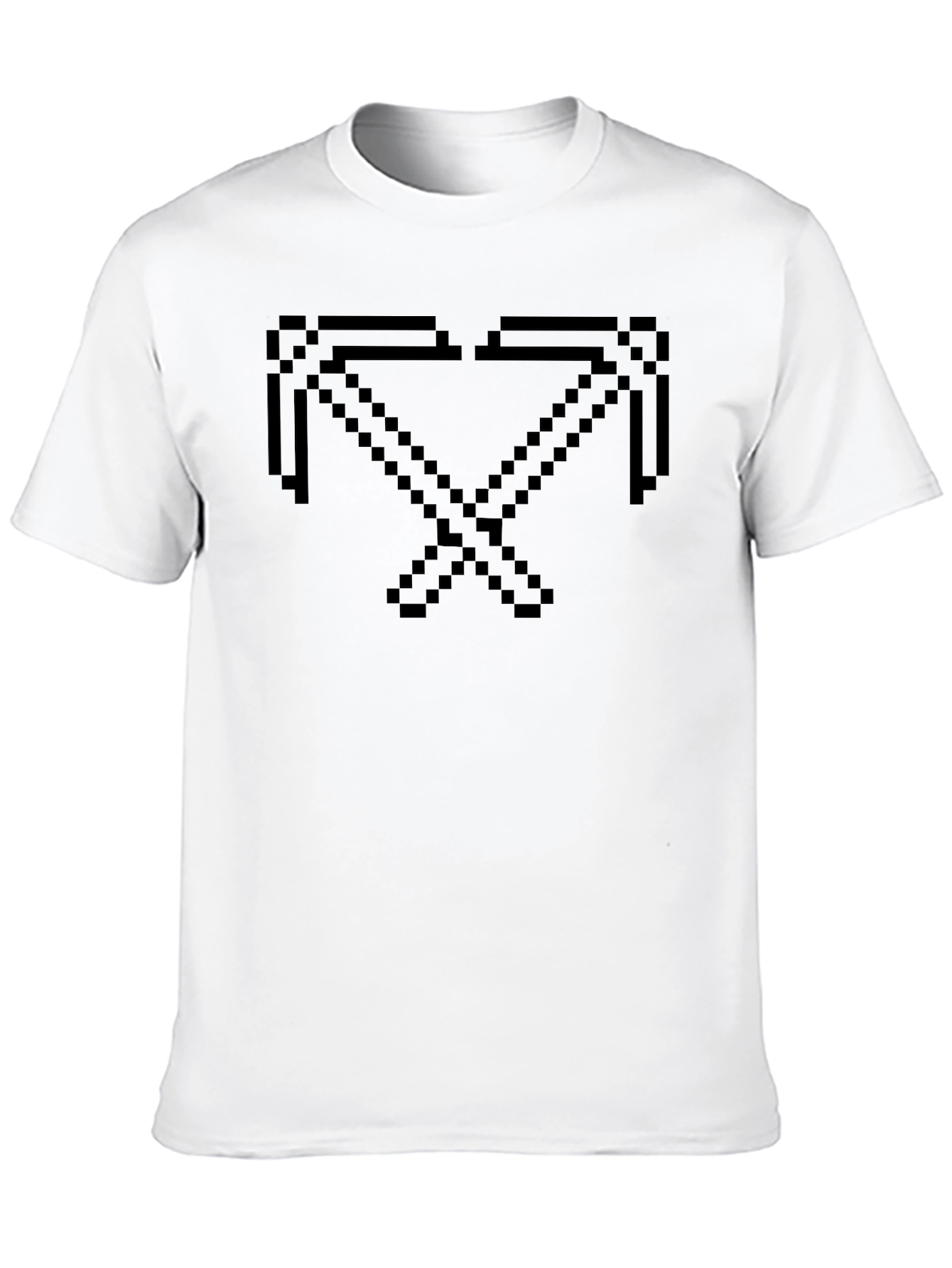 Pixel Pickaxe Tee - Minecraft Inspired