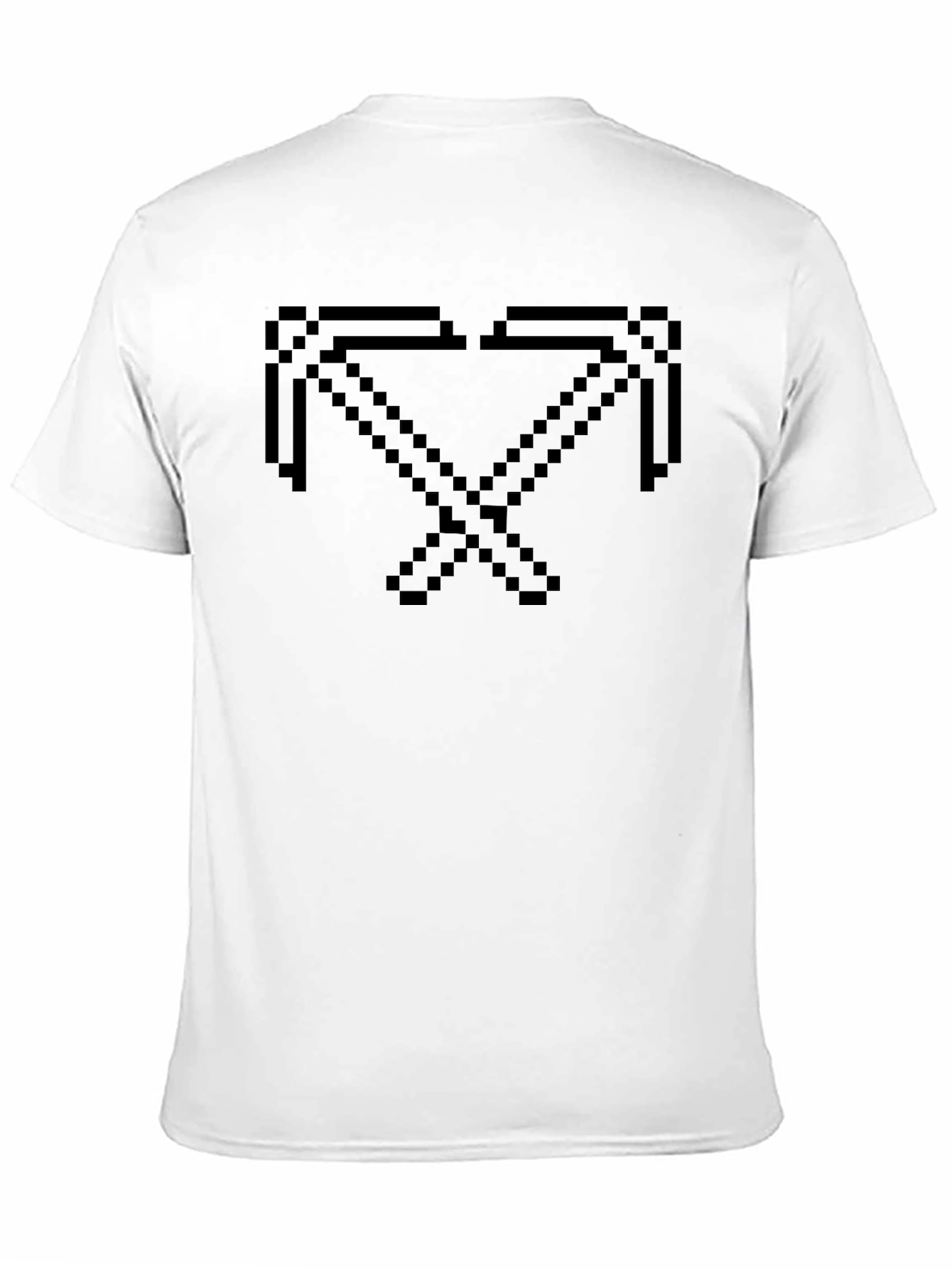 Pixel Pickaxe Tee - Minecraft Inspired
