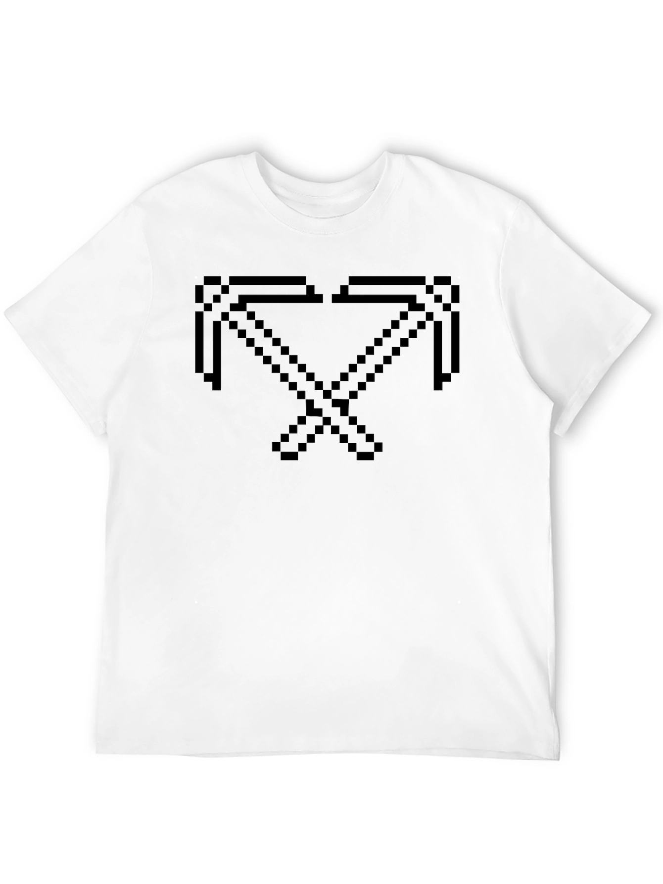 Pixel Pickaxe Tee - Minecraft Inspired