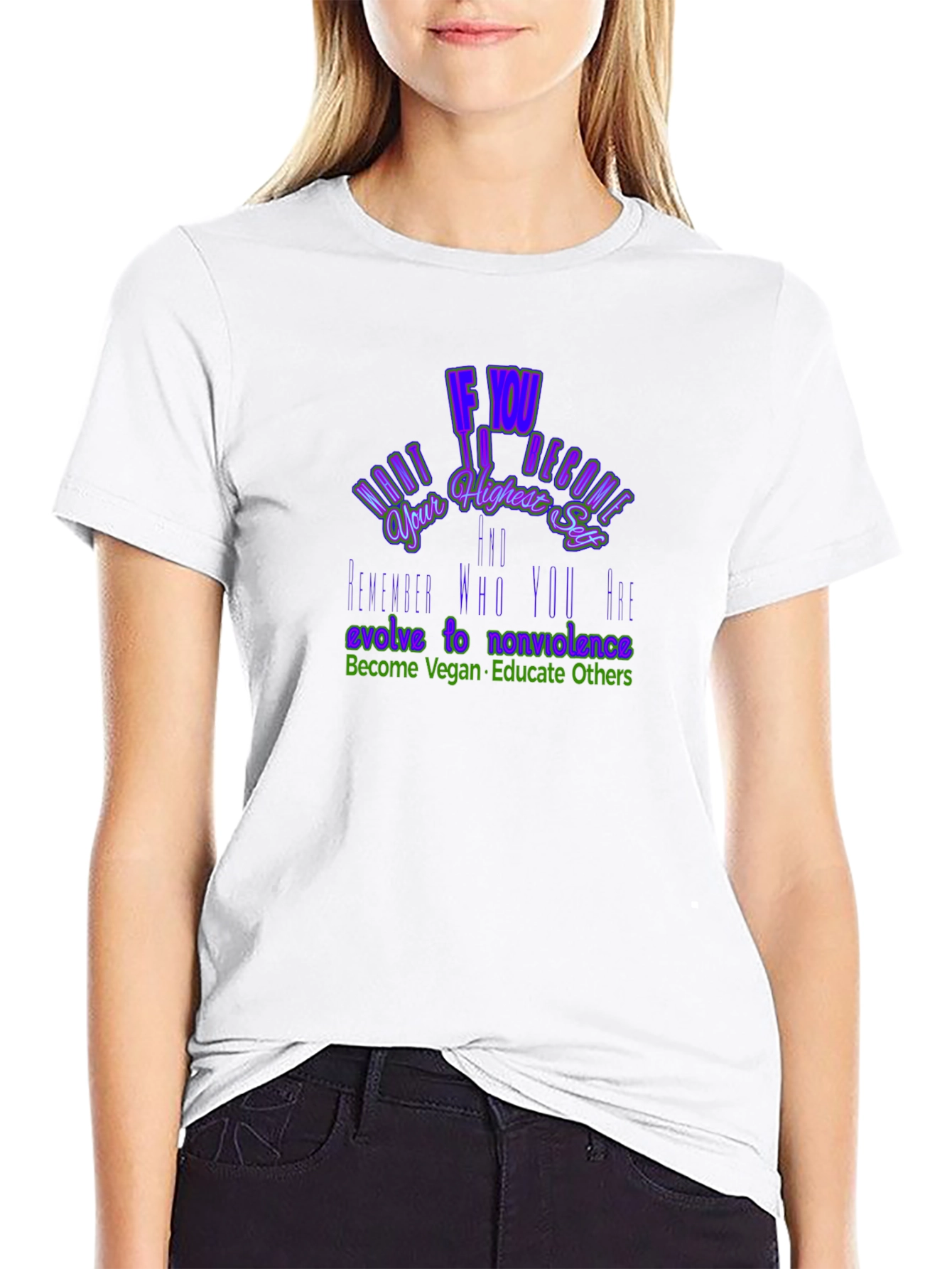 Evolve Vegan Graphic T-Shirt