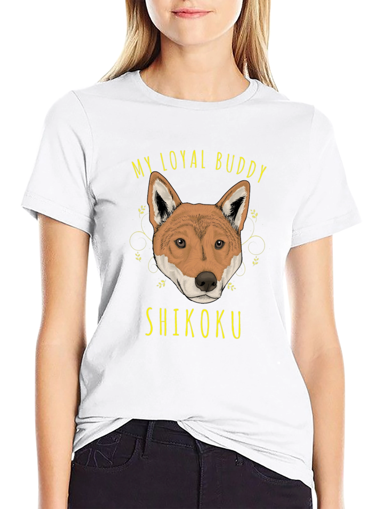 Shikoku Dog T-Shirt - My Loyal Buddy