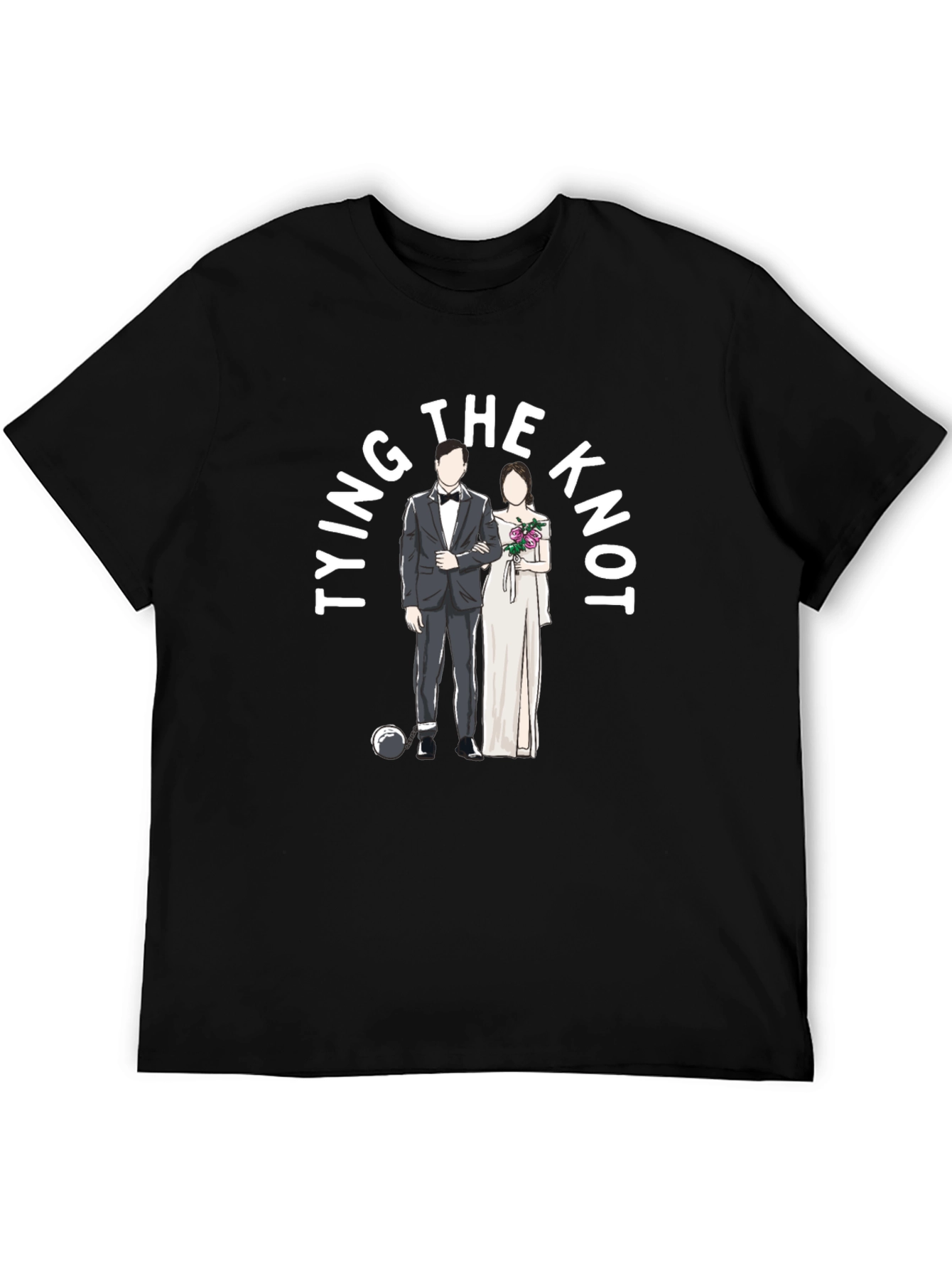 Tying The Knot Wedding T-Shirt