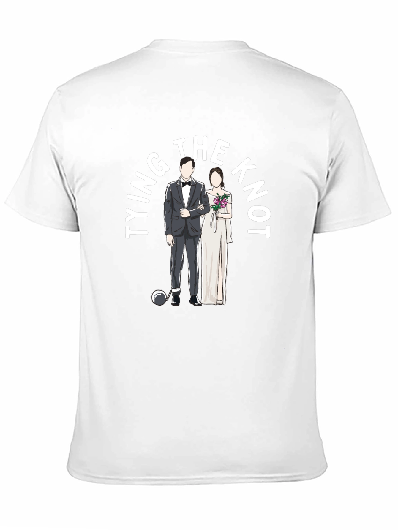 Tying The Knot Wedding T-Shirt
