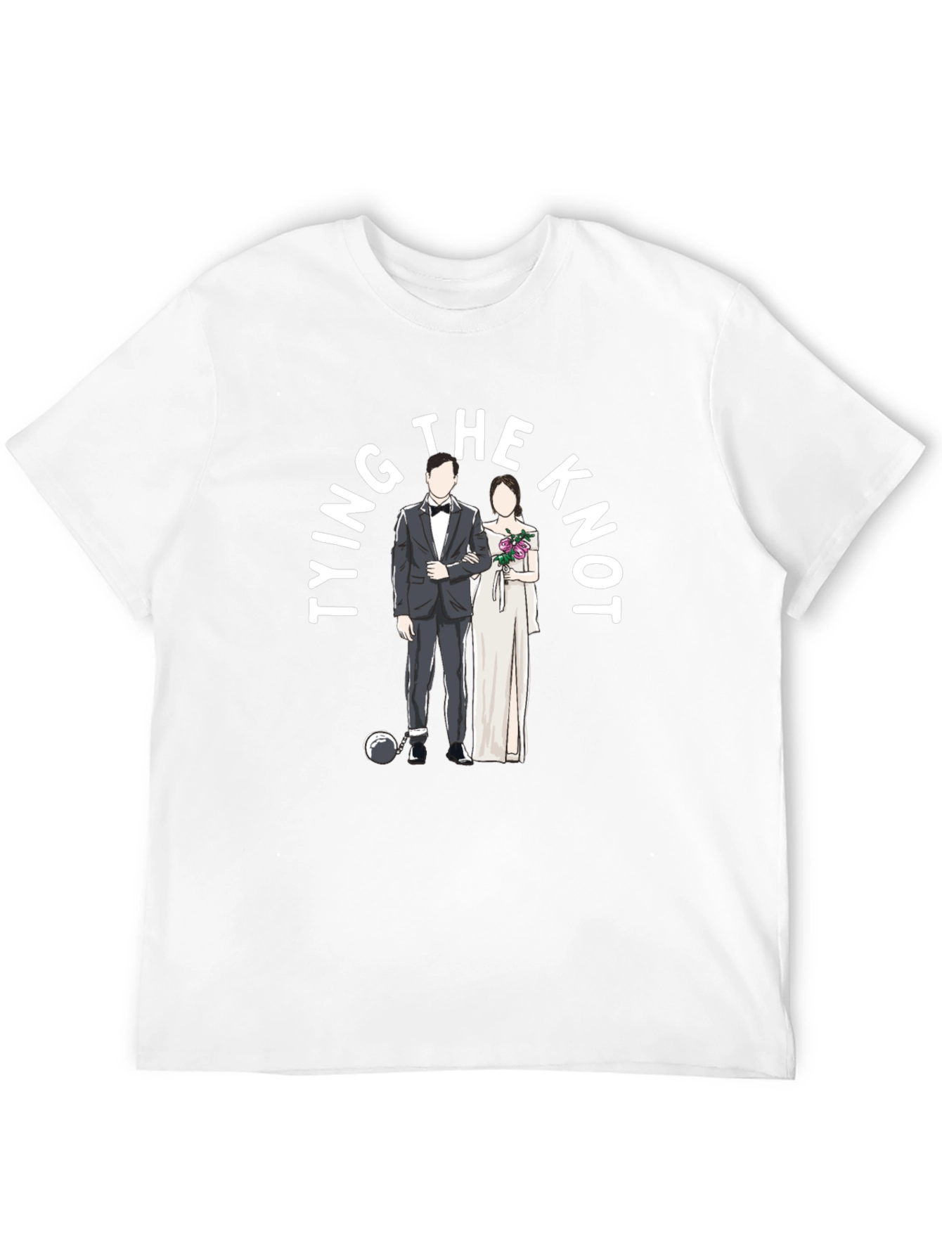 Tying The Knot Wedding T-Shirt