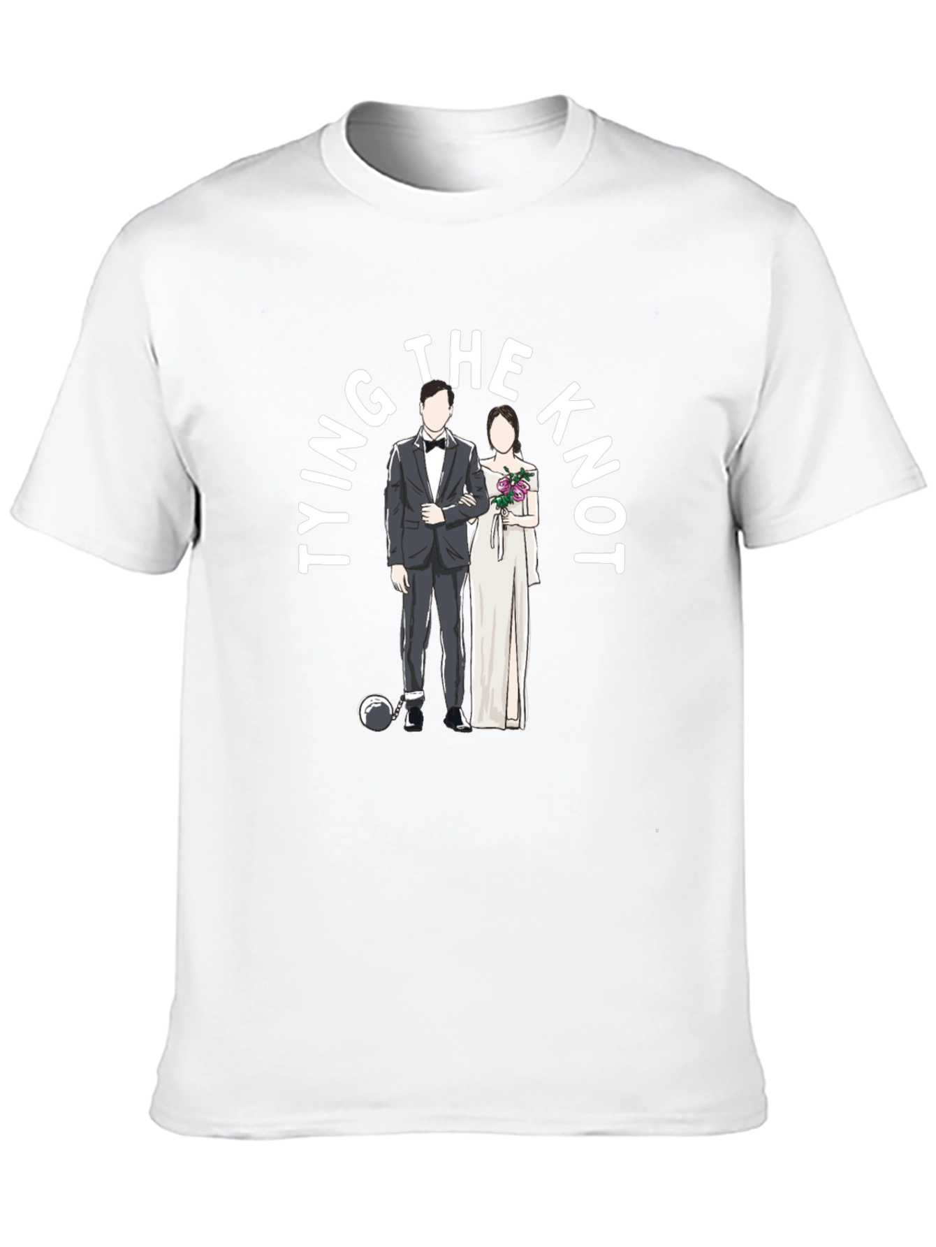 Tying The Knot Wedding T-Shirt
