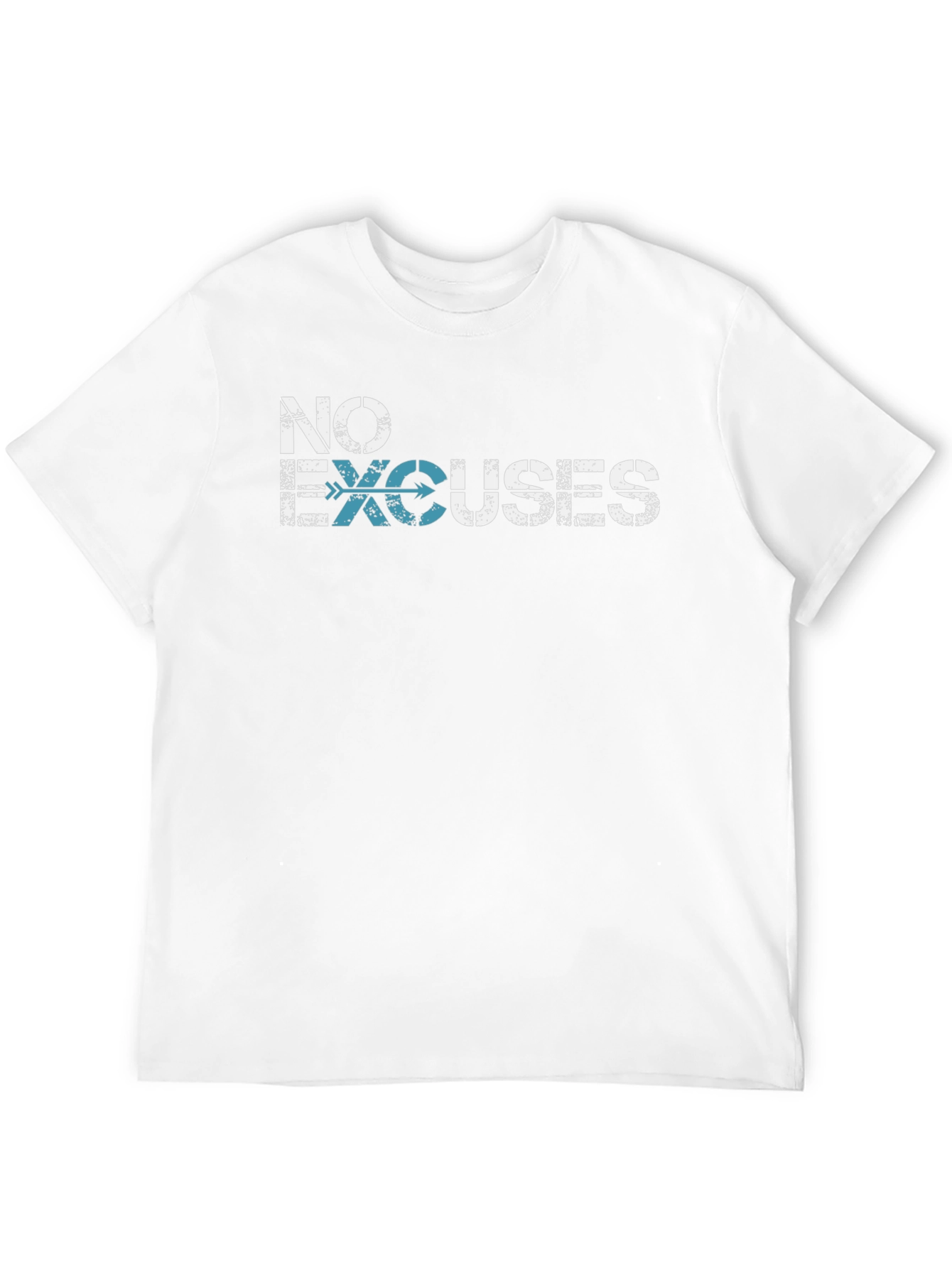 No Excuses Graphic T-Shirt - Motivational Tee