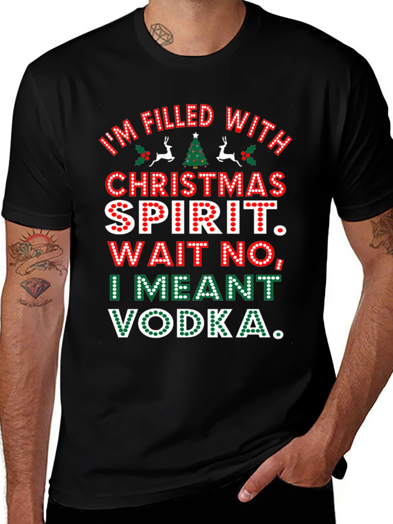Christmas Spirit Vodka T-Shirt