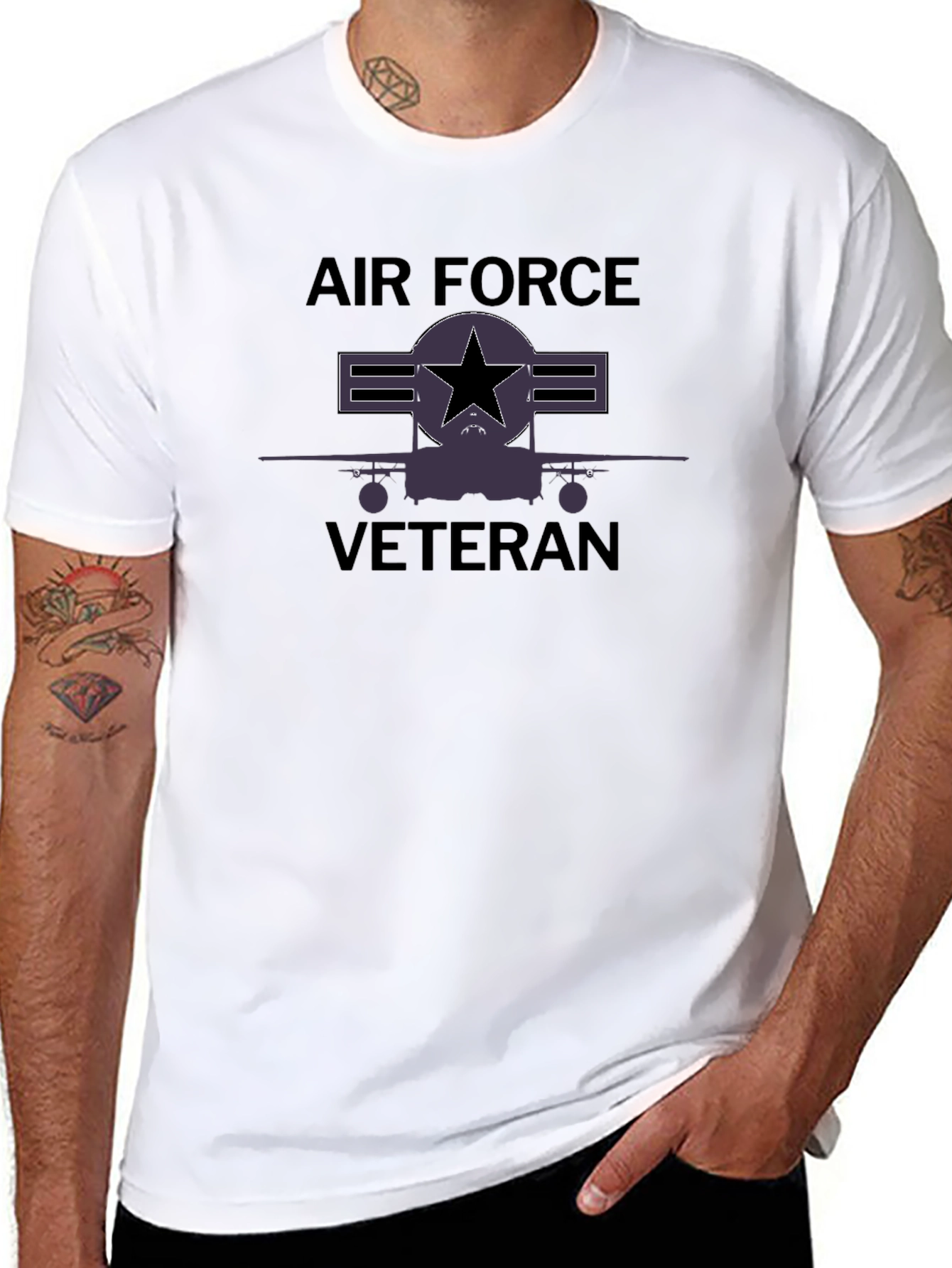 Air Force Veteran T-Shirt - Military Pride