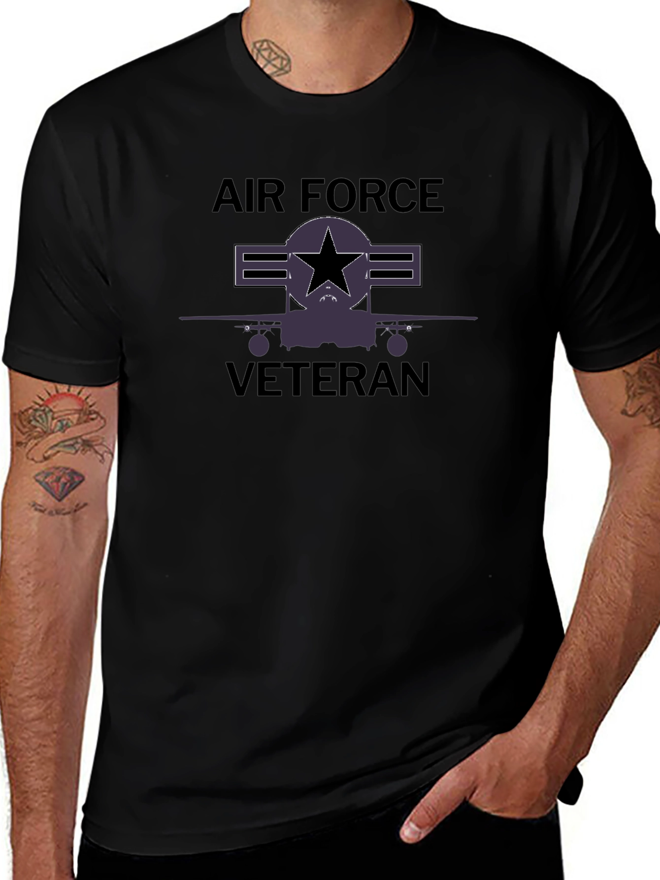 Air Force Veteran T-Shirt - Military Pride