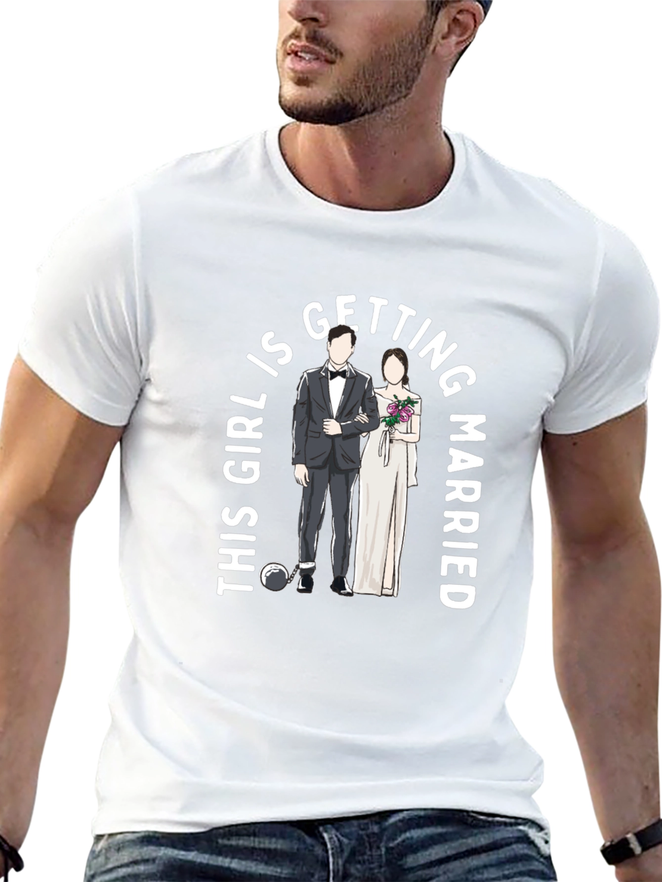 This Girl Is Getting Married Groom & Bride T-Shirt