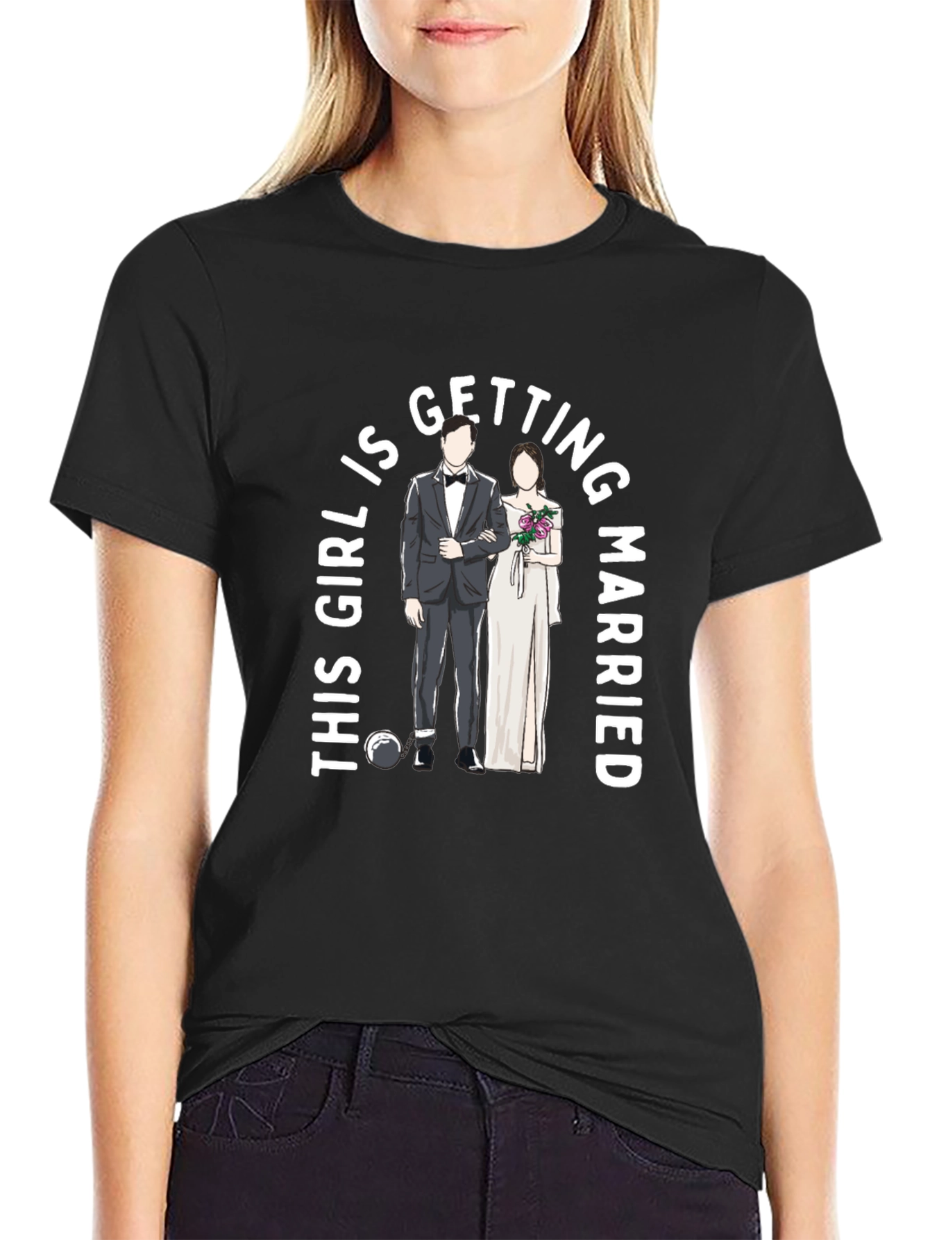 This Girl Is Getting Married Groom & Bride T-Shirt