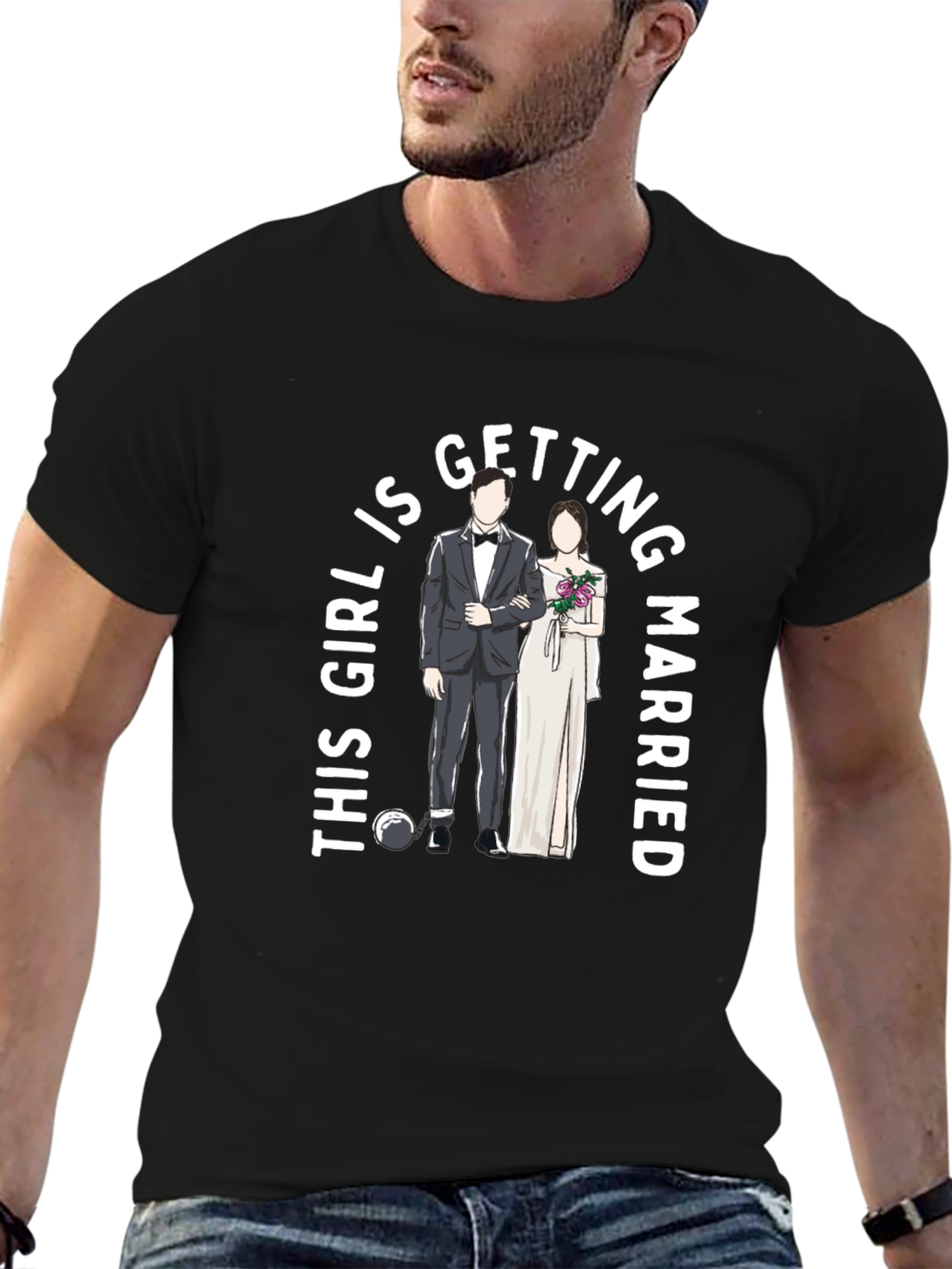 This Girl Is Getting Married Groom & Bride T-Shirt