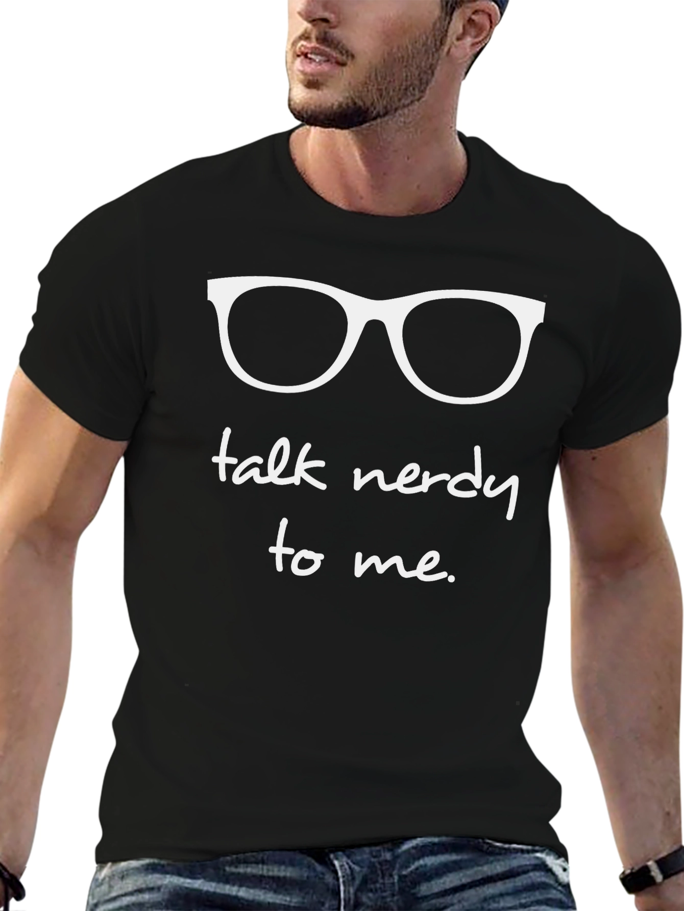 Talk Nerdy to Me Graphic Tee - Geek Chic