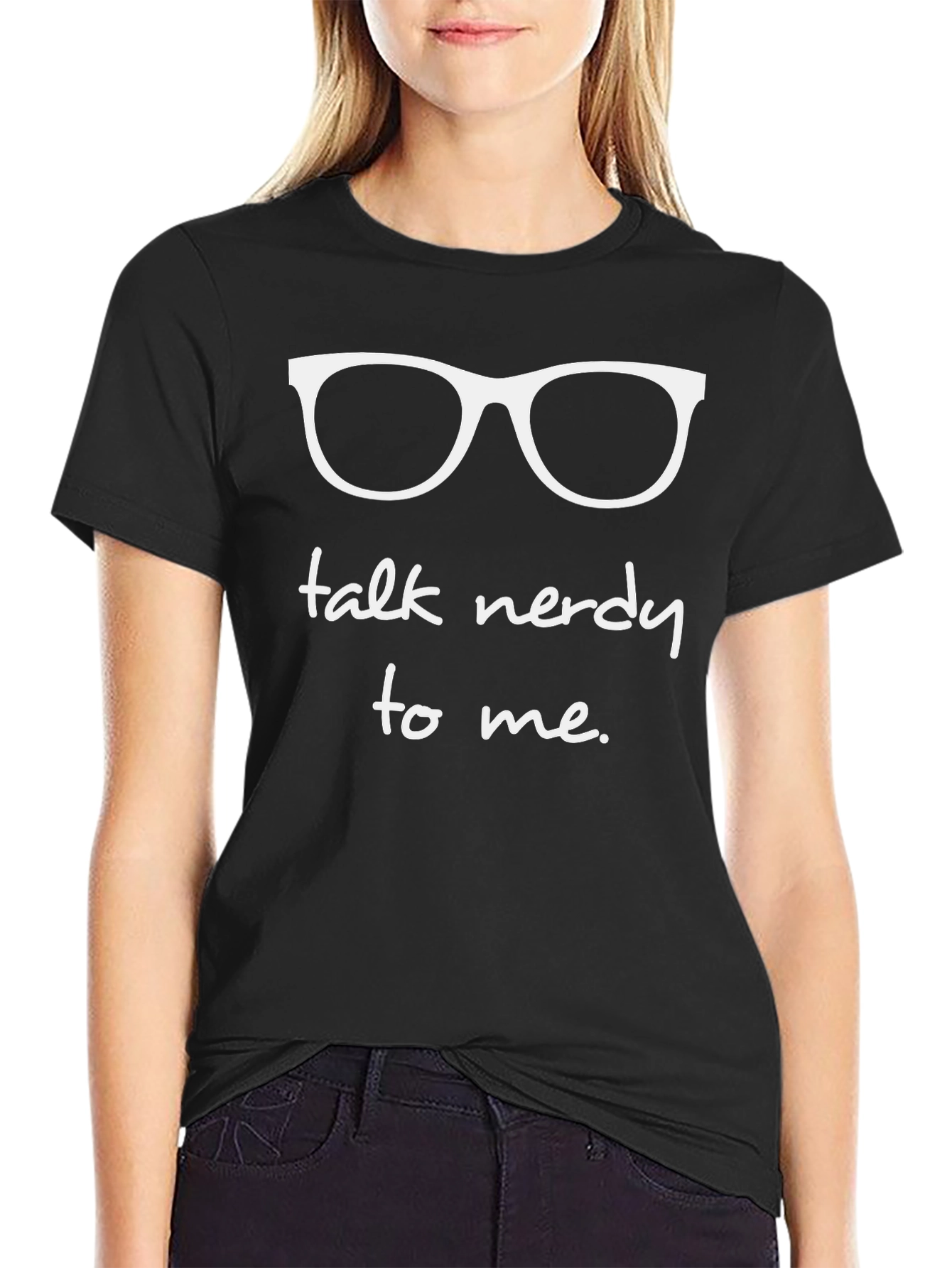 Talk Nerdy to Me Graphic Tee - Geek Chic