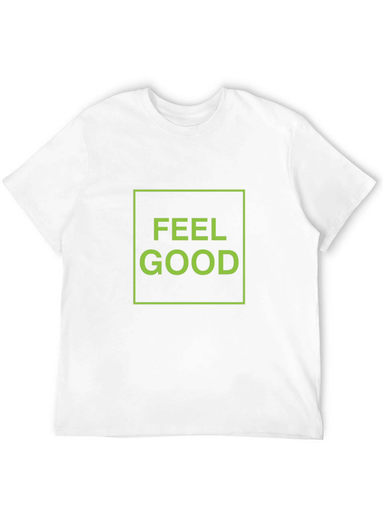 Feel Good Graphic Tee - Black Cotton T-Shirt