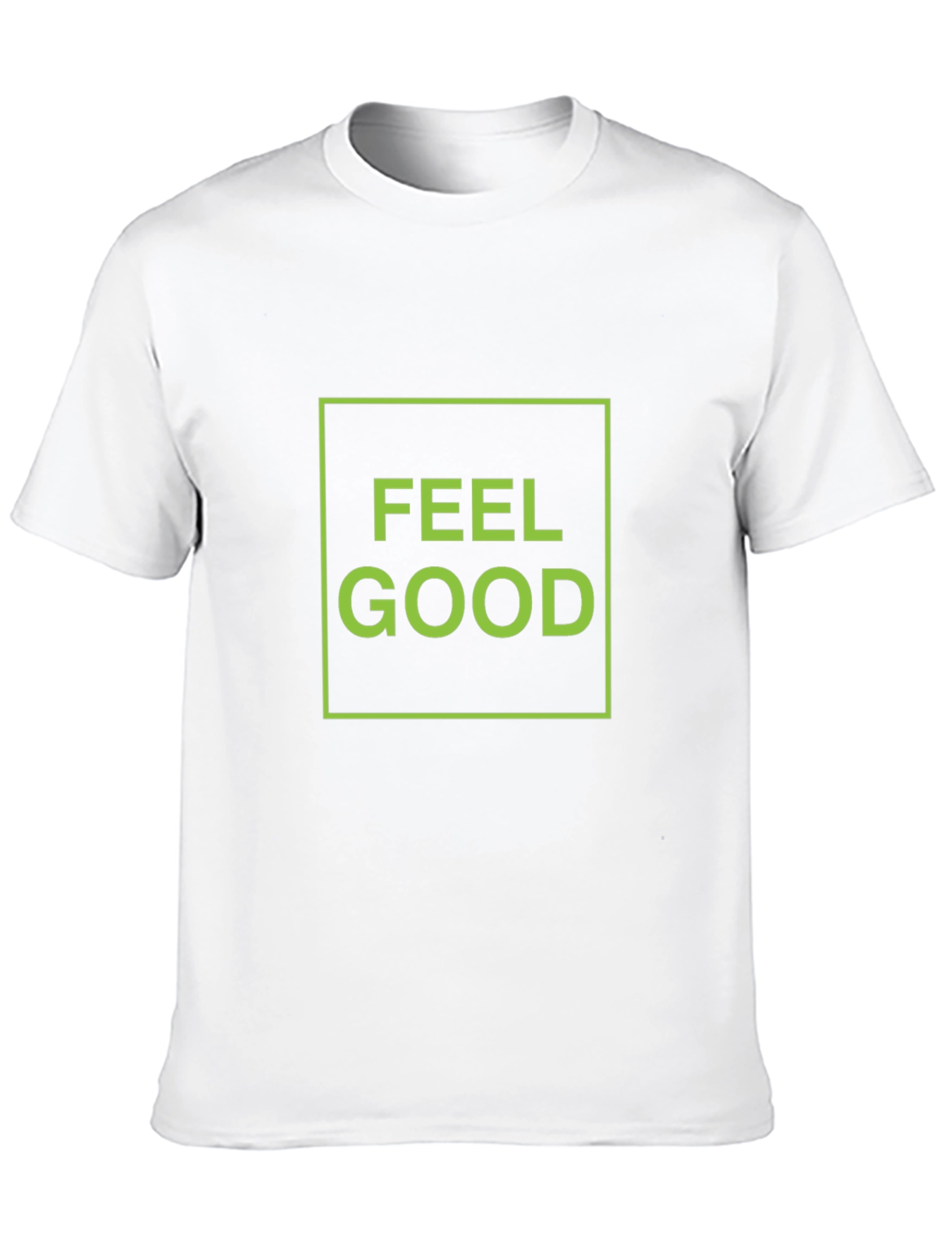 Feel Good Graphic Tee - Black Cotton T-Shirt