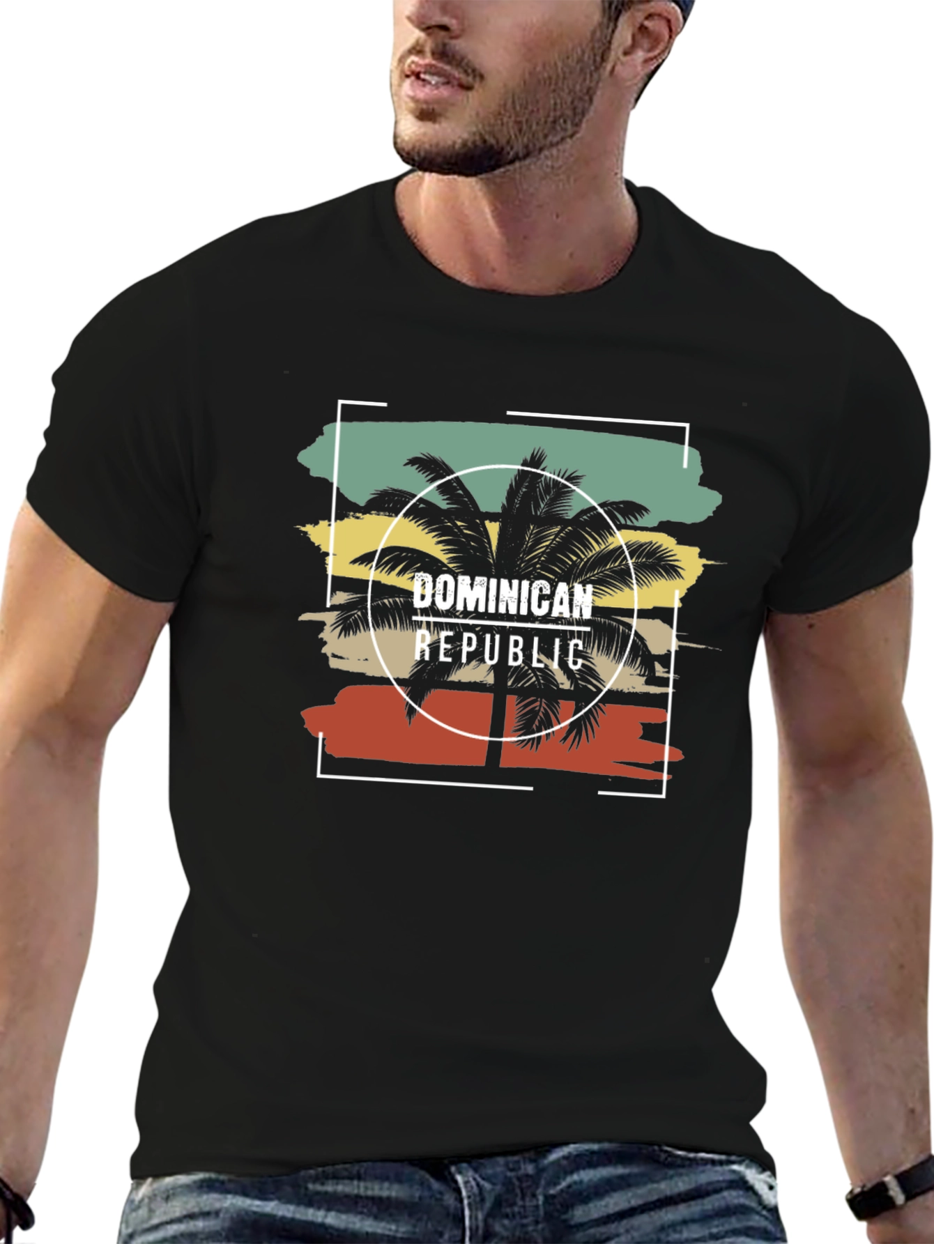 Dominican Republic Palm Tee