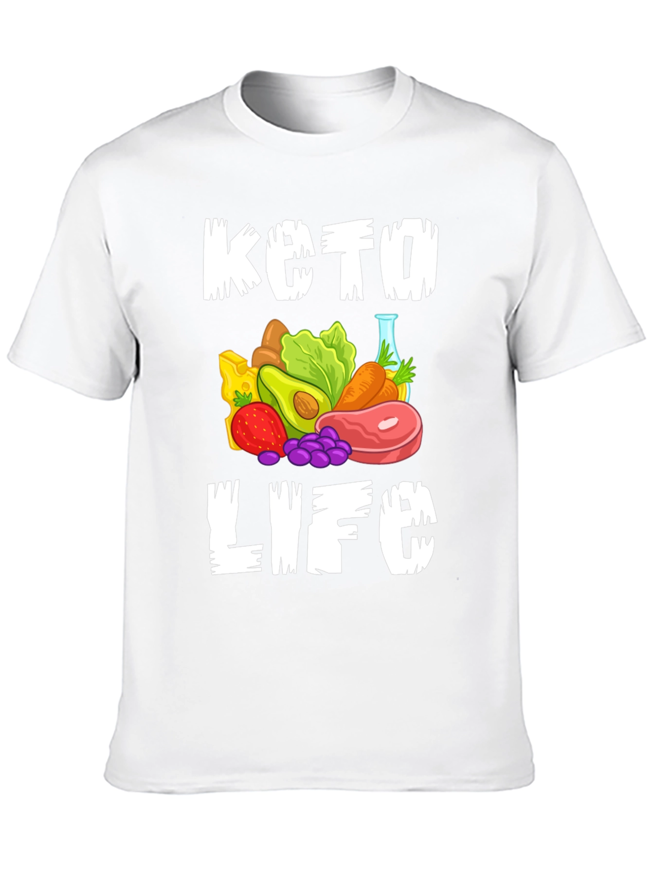 Keto Life Graphic Tee - Black T-Shirt