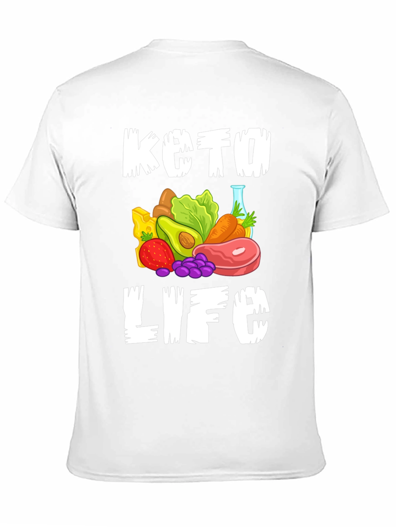 Keto Life Graphic Tee - Black T-Shirt