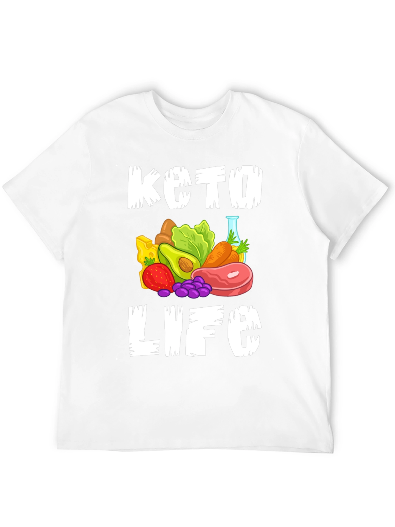 Keto Life Graphic Tee - Black T-Shirt