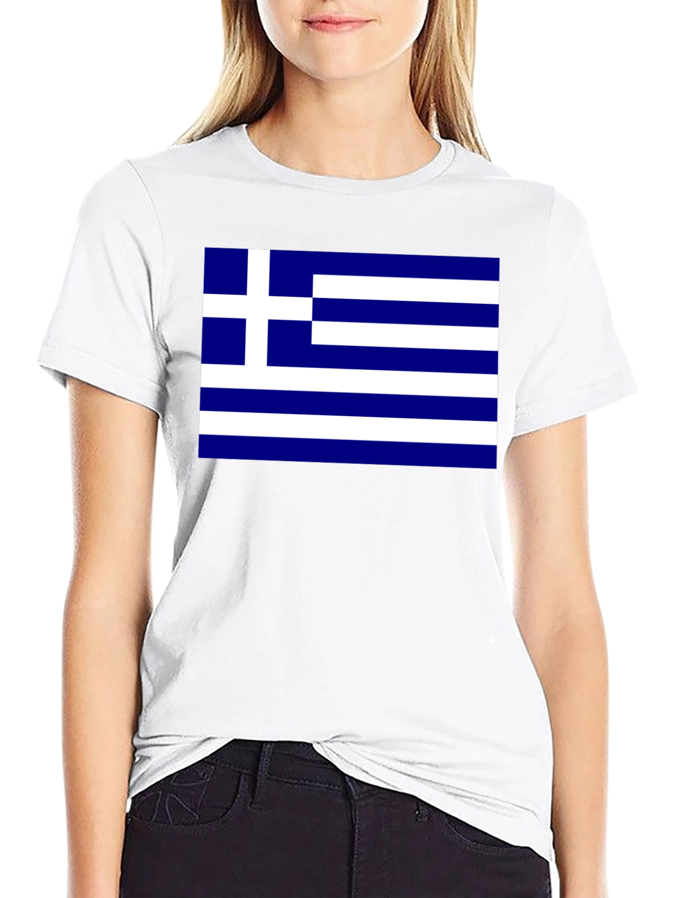 Greek Flag T-Shirt - Show Your Pride!